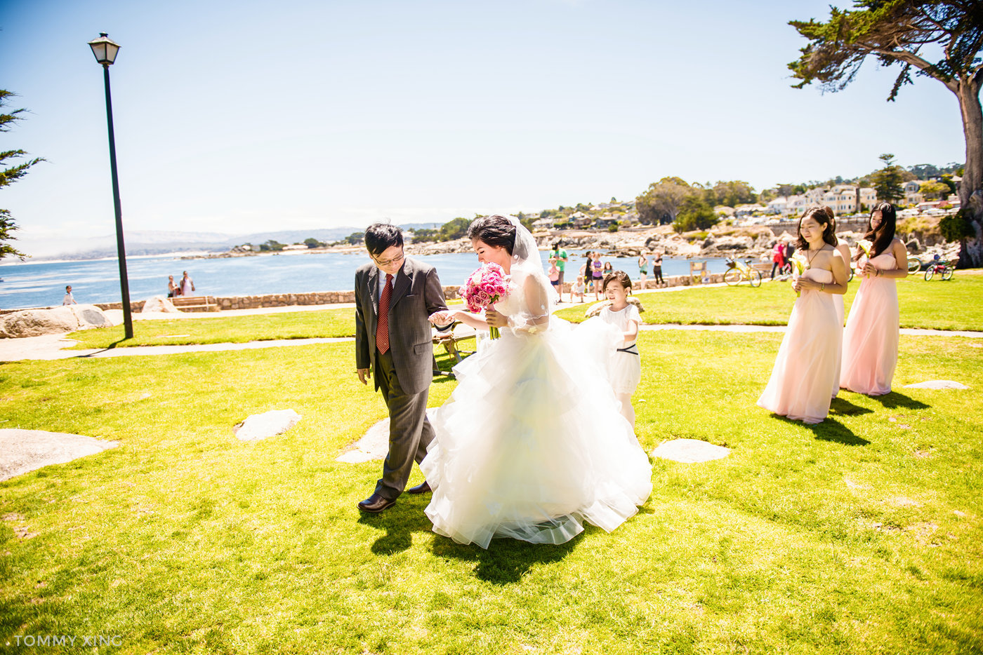 Lovers Point Park Wedding Monterey Wenping & Li  San Francisco Bay Area 旧金山湾区 洛杉矶婚礼婚纱照摄影师 Tommy Xing Photography 048.jpg