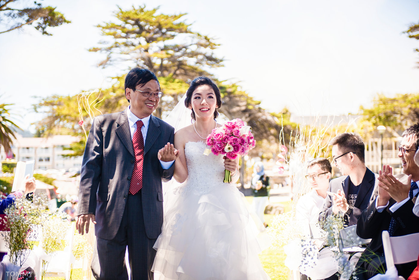 Lovers Point Park Wedding Monterey Wenping & Li  San Francisco Bay Area 旧金山湾区 洛杉矶婚礼婚纱照摄影师 Tommy Xing Photography 050.jpg