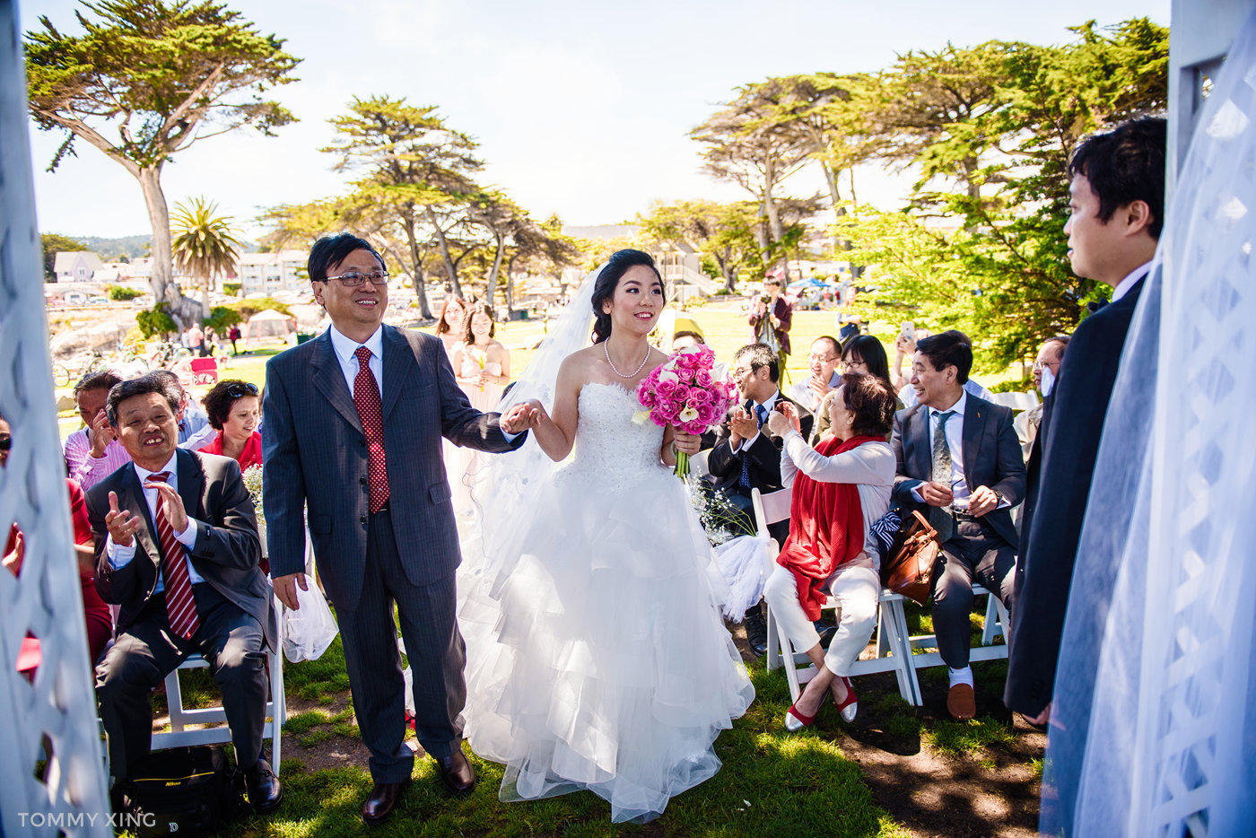 Lovers Point Park Wedding Monterey Wenping & Li  San Francisco Bay Area 旧金山湾区 洛杉矶婚礼婚纱照摄影师 Tommy Xing Photography 051.jpg