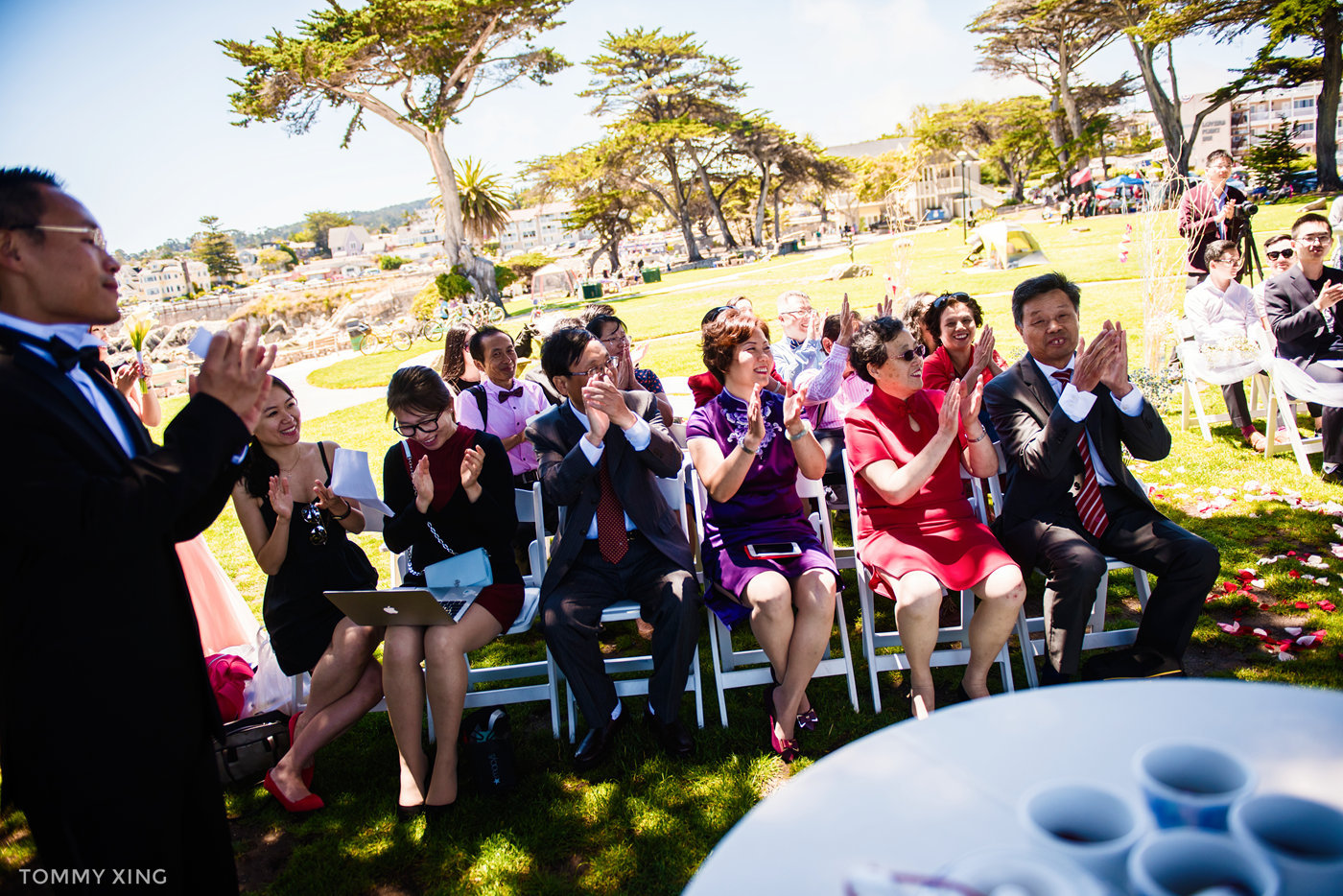 Lovers Point Park Wedding Monterey Wenping & Li  San Francisco Bay Area 旧金山湾区 洛杉矶婚礼婚纱照摄影师 Tommy Xing Photography 074.jpg