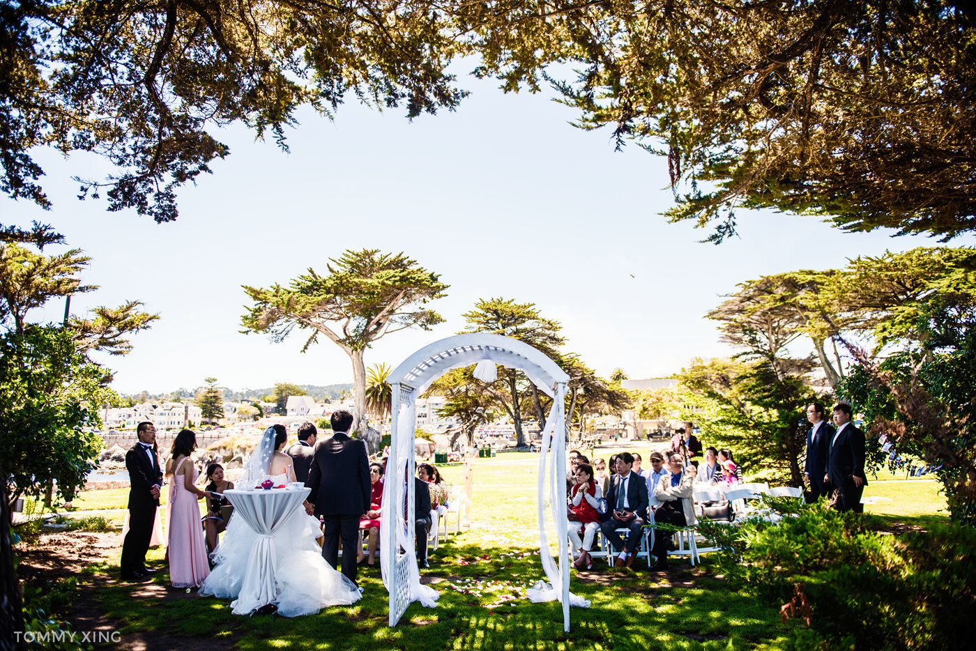 Lovers Point Park Wedding Monterey Wenping & Li  San Francisco Bay Area 旧金山湾区 洛杉矶婚礼婚纱照摄影师 Tommy Xing Photography 108.jpg