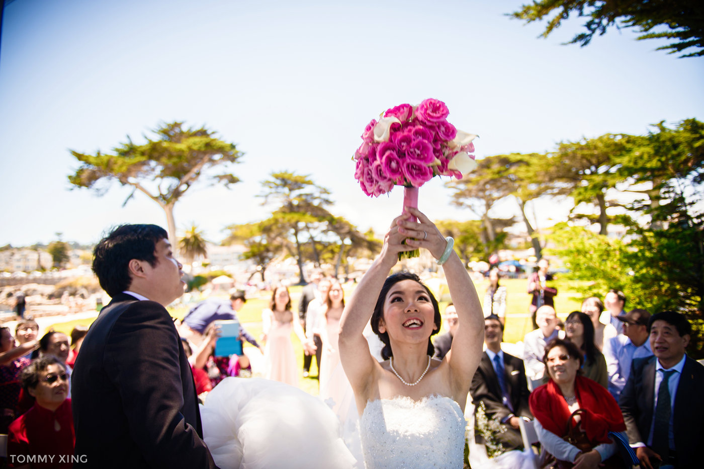 Lovers Point Park Wedding Monterey Wenping & Li  San Francisco Bay Area 旧金山湾区 洛杉矶婚礼婚纱照摄影师 Tommy Xing Photography 110.jpg