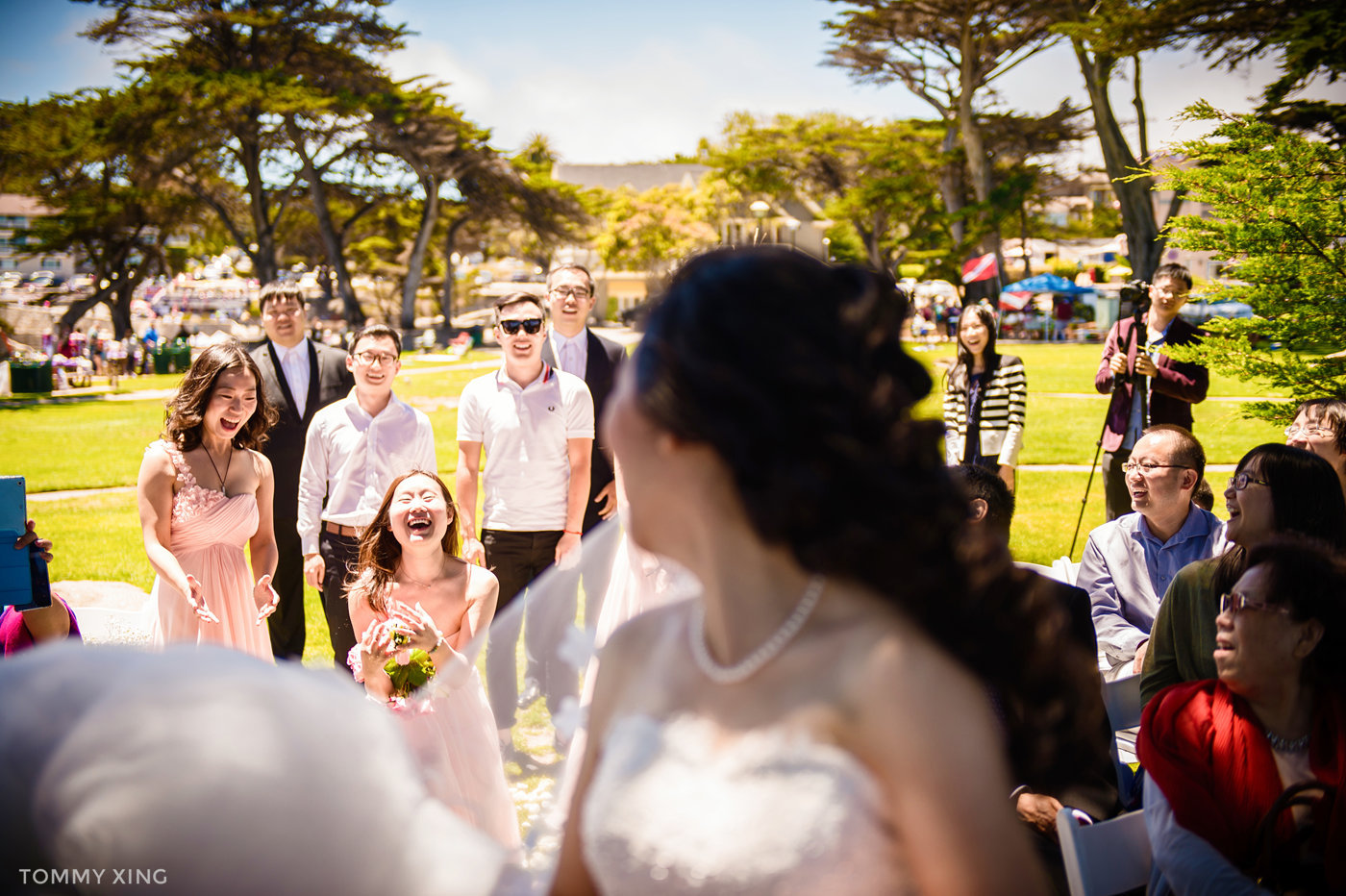 Lovers Point Park Wedding Monterey Wenping & Li  San Francisco Bay Area 旧金山湾区 洛杉矶婚礼婚纱照摄影师 Tommy Xing Photography 113.jpg