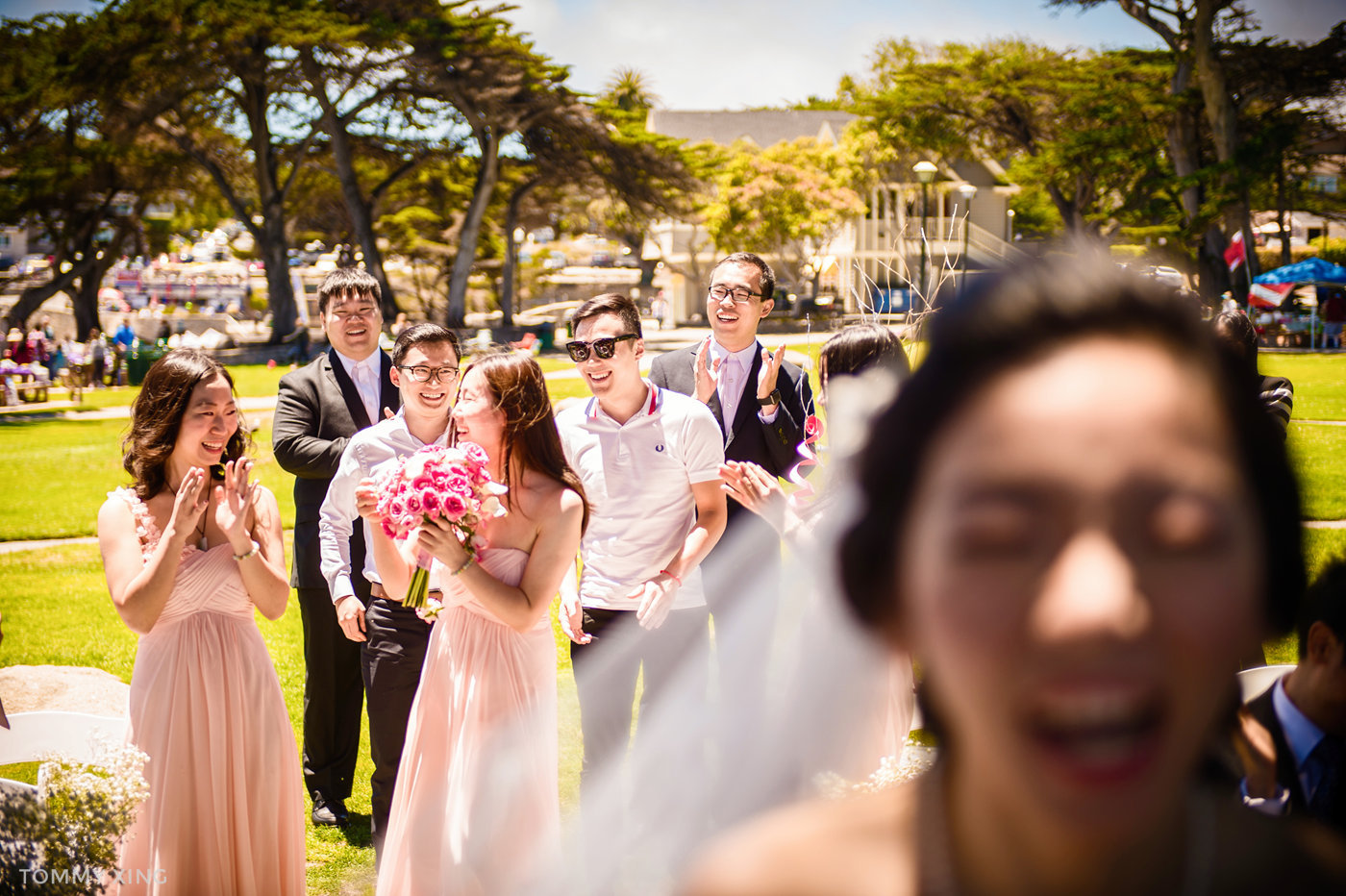 Lovers Point Park Wedding Monterey Wenping & Li  San Francisco Bay Area 旧金山湾区 洛杉矶婚礼婚纱照摄影师 Tommy Xing Photography 114.jpg