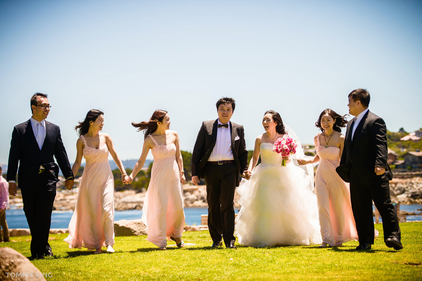 Lovers Point Park Wedding Monterey Wenping & Li  San Francisco Bay Area 旧金山湾区 洛杉矶婚礼婚纱照摄影师 Tommy Xing Photography 118.jpg