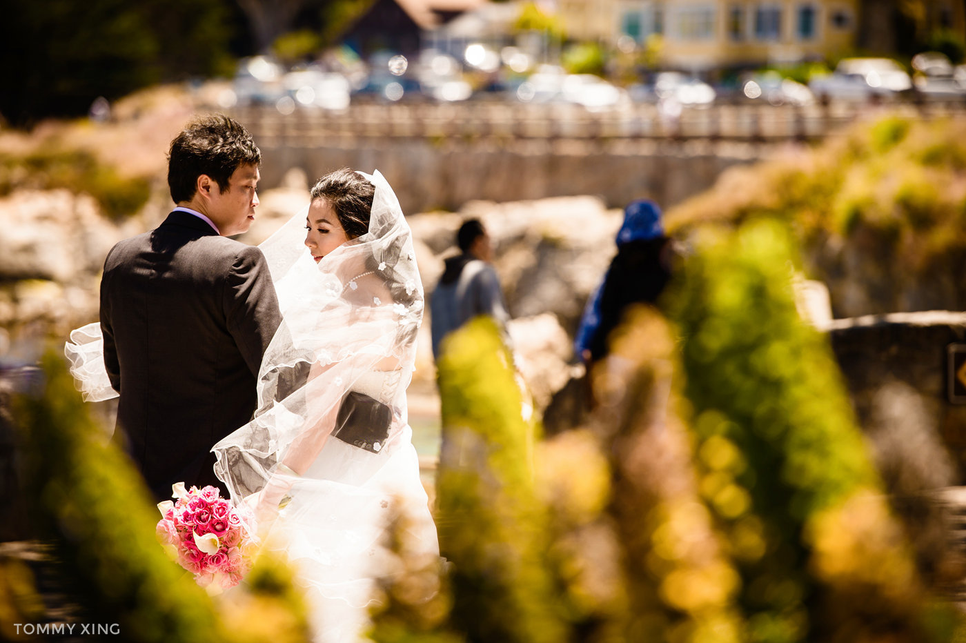 Lovers Point Park Wedding Monterey Wenping & Li  San Francisco Bay Area 旧金山湾区 洛杉矶婚礼婚纱照摄影师 Tommy Xing Photography 124.jpg