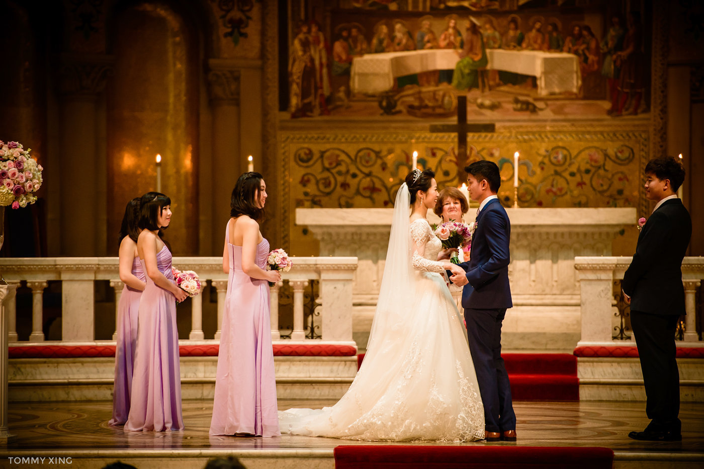 stanford memorial church wedding 旧金山湾区斯坦福教堂婚礼 Tommy Xing Photography 080.jpg