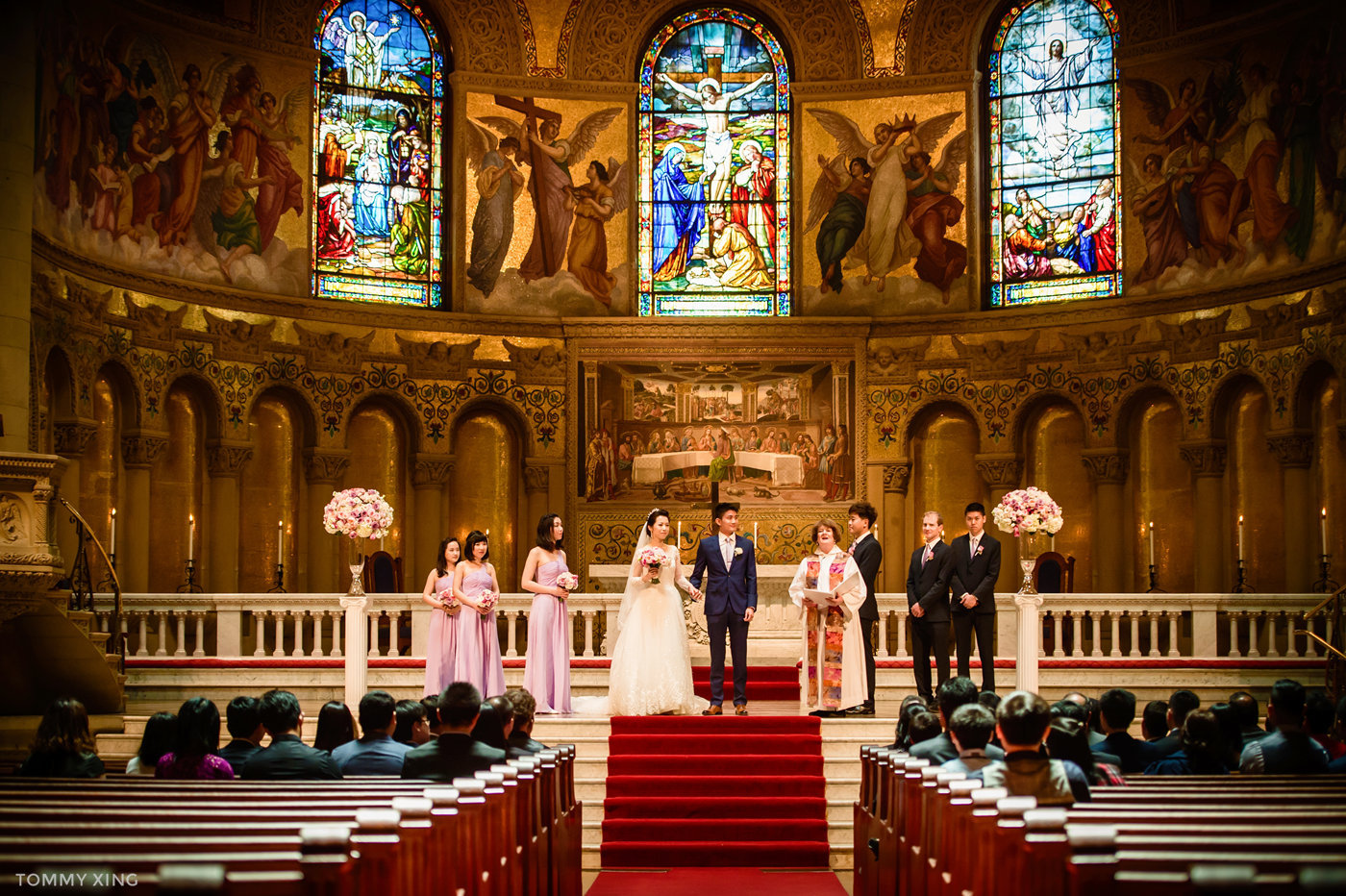 stanford memorial church wedding 旧金山湾区斯坦福教堂婚礼 Tommy Xing Photography 083.jpg