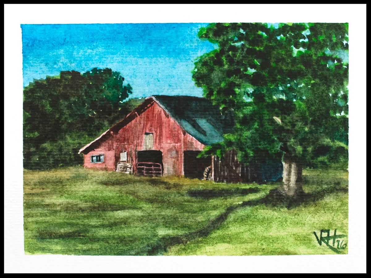 Red Barn on Sands Hollow