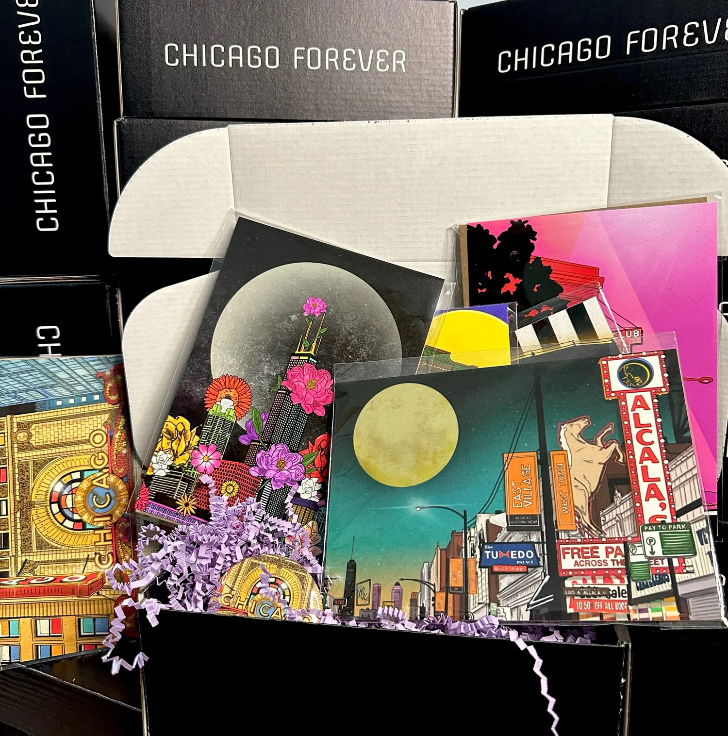 Chicago Forever Illustrations – Bold, Colorful Art Celebrating the