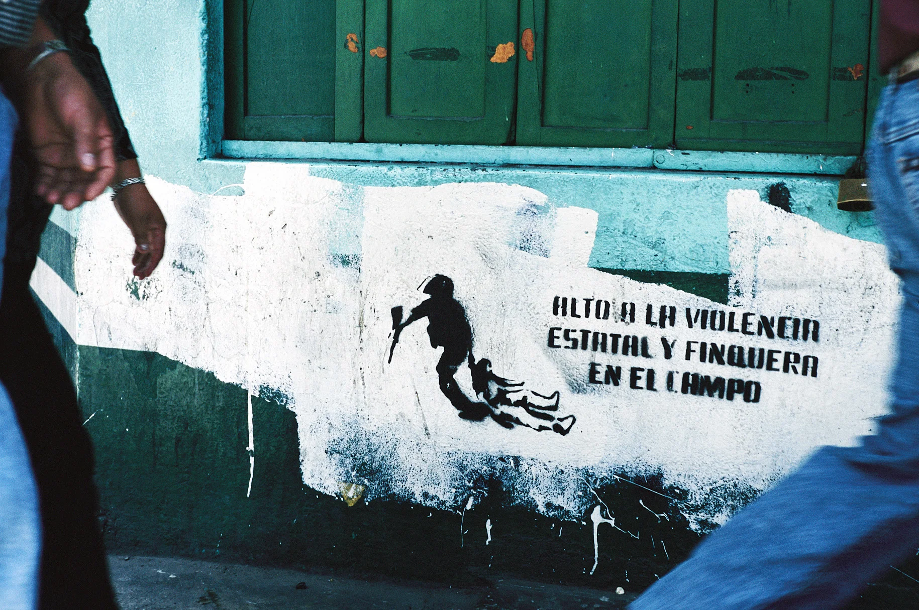 Remnants of the war, El Salvador.