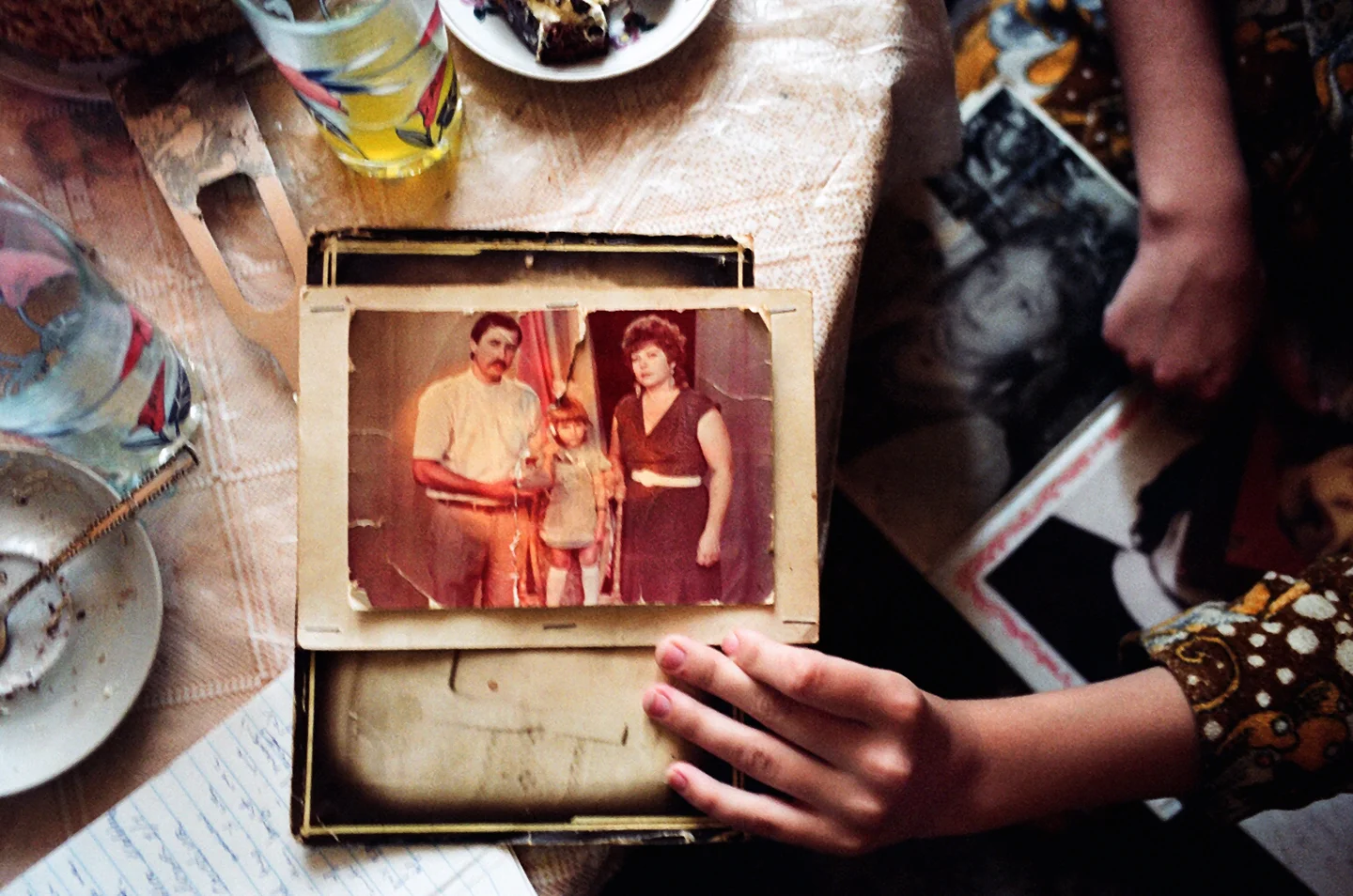 Cristina's family photo. From "The Price of Sex" reportage.