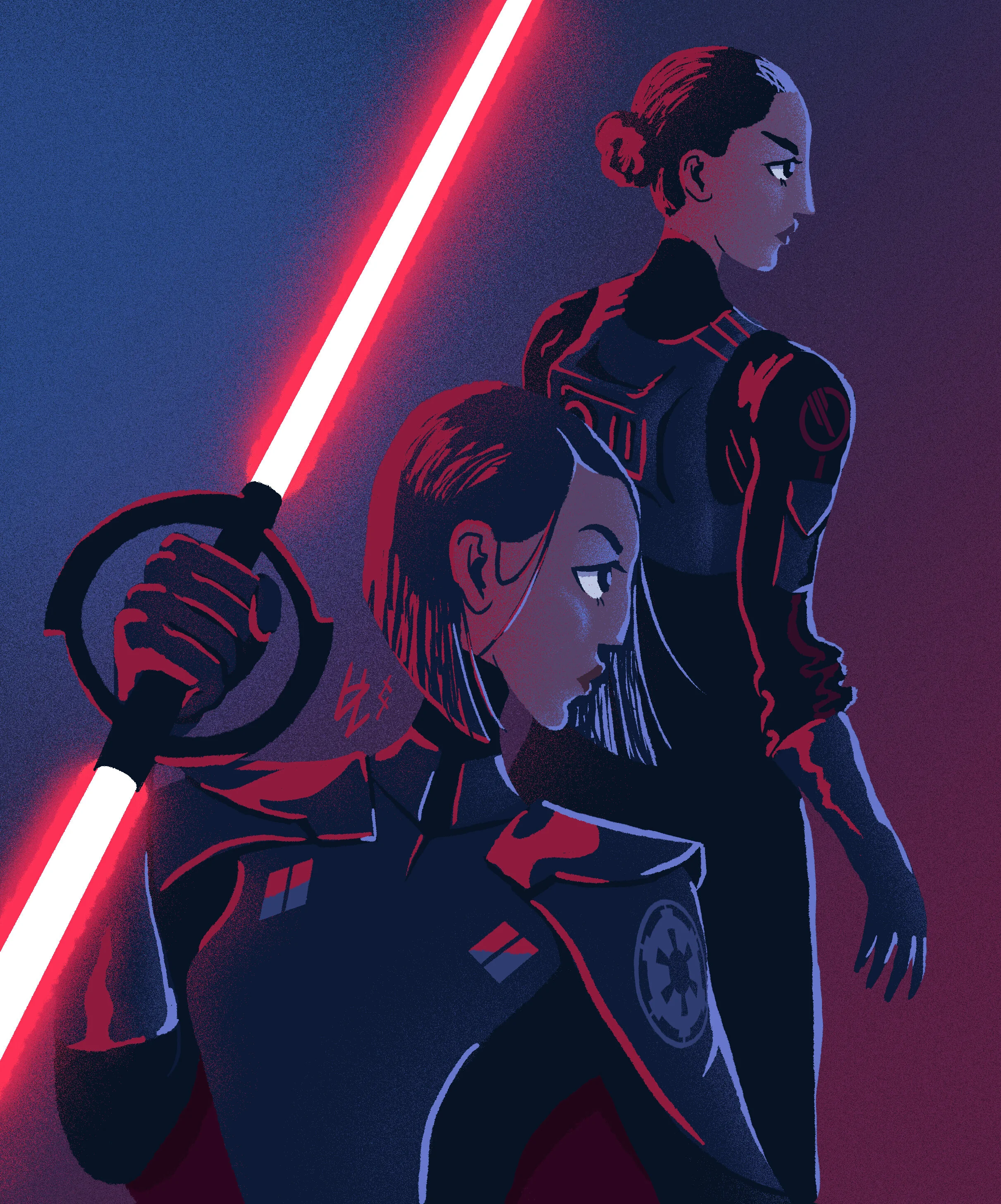 Trilla Suduri and Iden Versio - Star Wars
