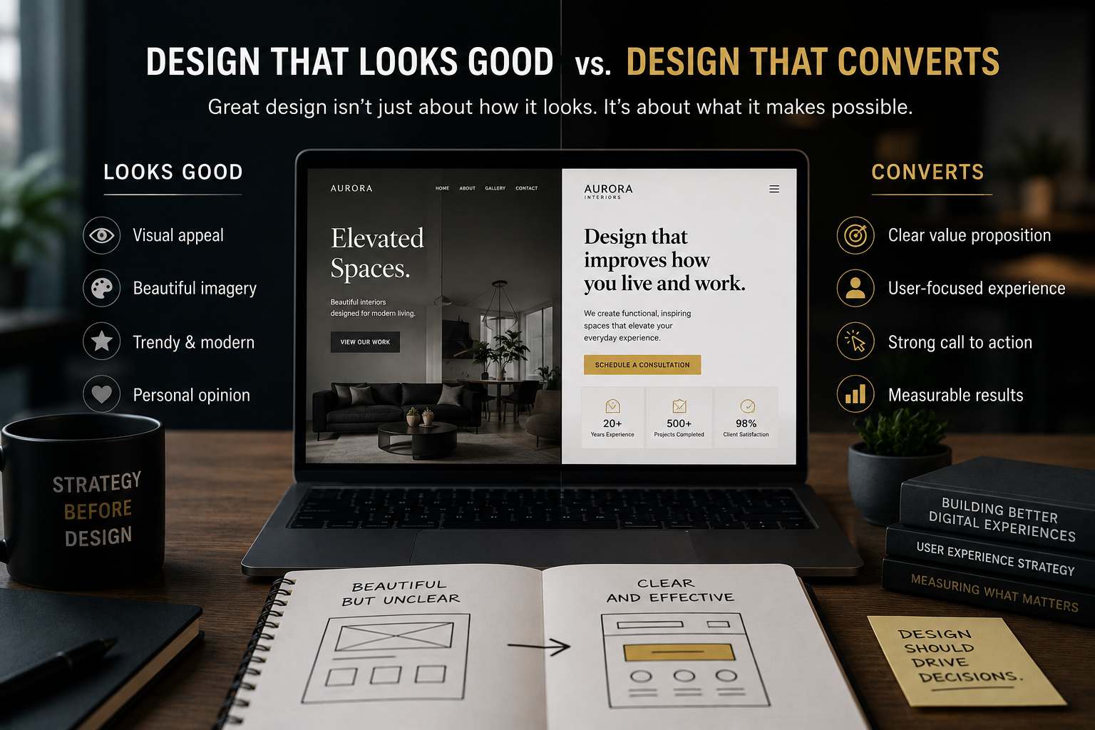 Why Beautiful Design Doesn't Always Produce Better Results