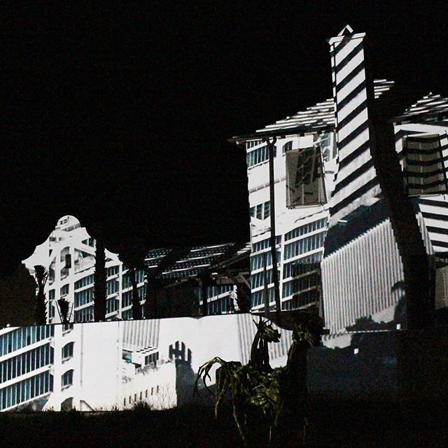 @dgalysbeach @unsplash #photography #projection #digitalgraffiti #art #shadows #white #building #night #projectionmapping #digitalart #dgalysbeach #alysbeach