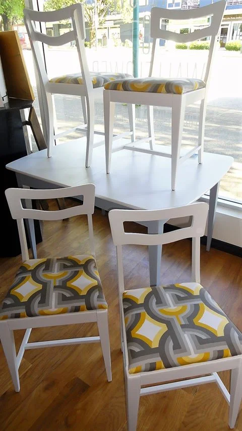Table & chair set by Little 2 The Right Design $580