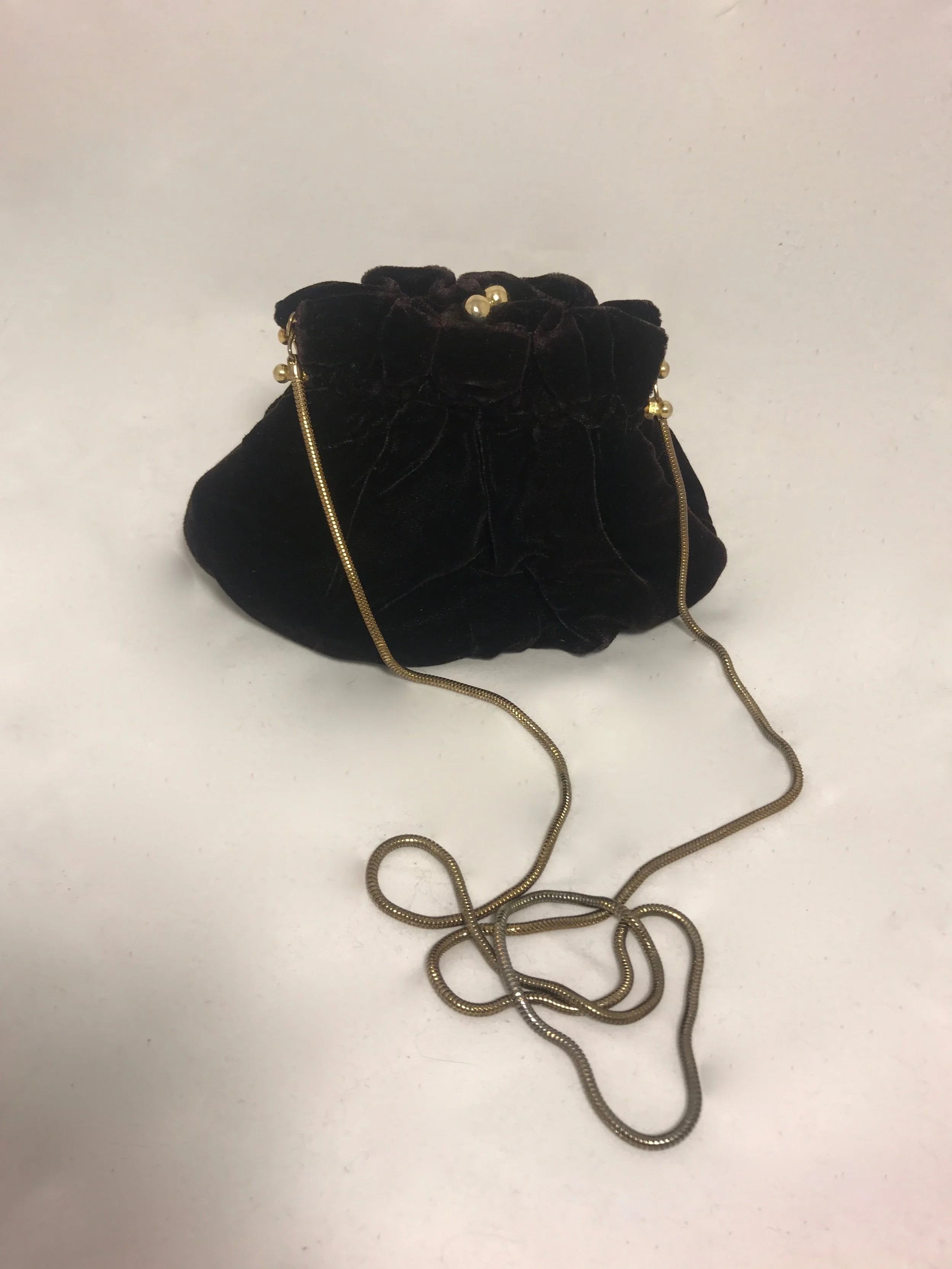 Black Velvet purse