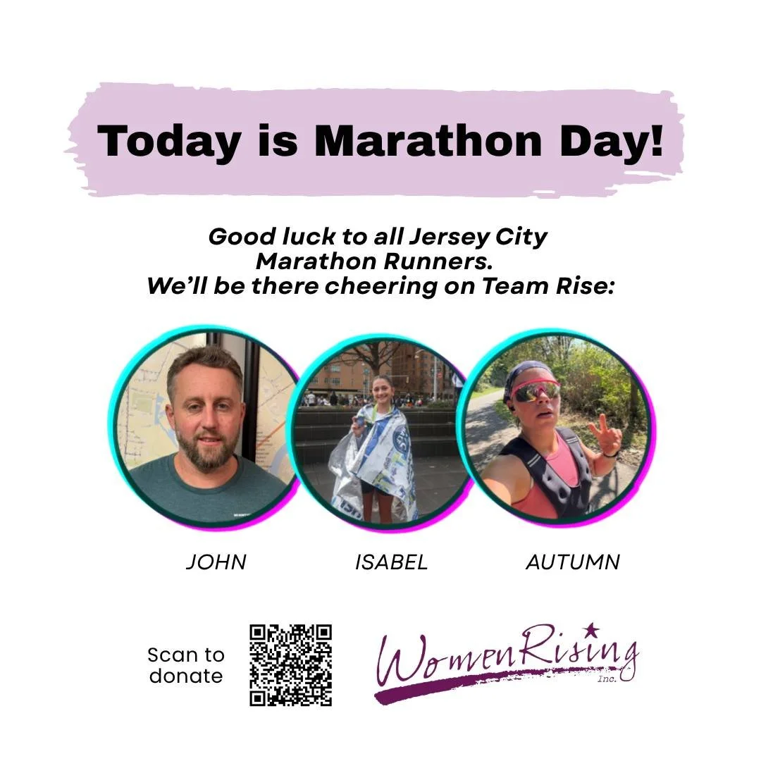 Good luck to all the runners at The Jersey City Marathon! 
We&rsquo;re so proud to be a charity partner. Thank you to John, Isabel, and Autumn for running on our behalf! 🏃&zwj;♀️🏁🔥 Link in bio to donate.

#JCHalf #JerseyCity #RunForACause #Charity
