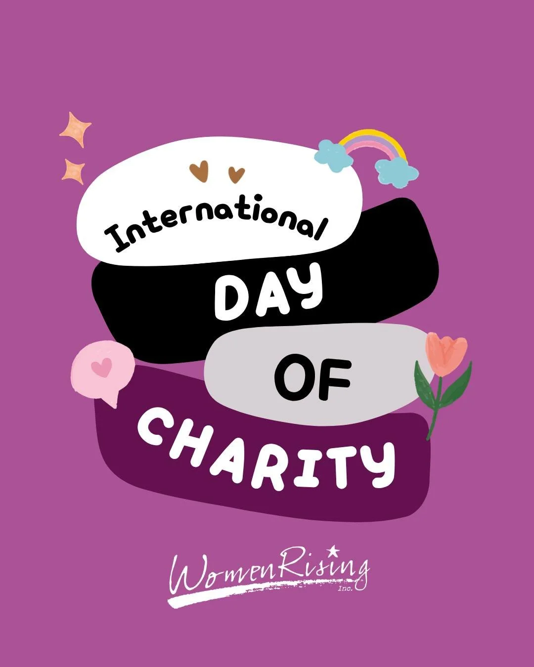 Today is International Day of Charity and a reminder that every act of generosity can make a difference.

At WomenRising, your support helps women and families find safety, stability, and a path toward self-sufficiency.

Want to make a difference? Th