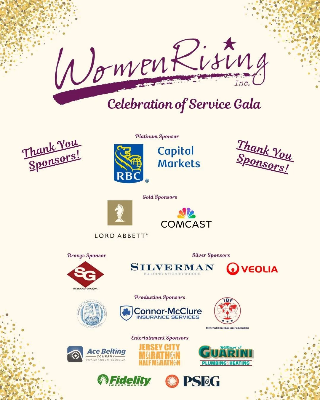 ✨ Thank You to Our Gala Sponsors! ✨

We are so grateful to the incredible sponsors who have already stepped up to support this year&rsquo;s Gala! Your generosity helps make this special evening possible! 

There&rsquo;s still time to join them! If yo