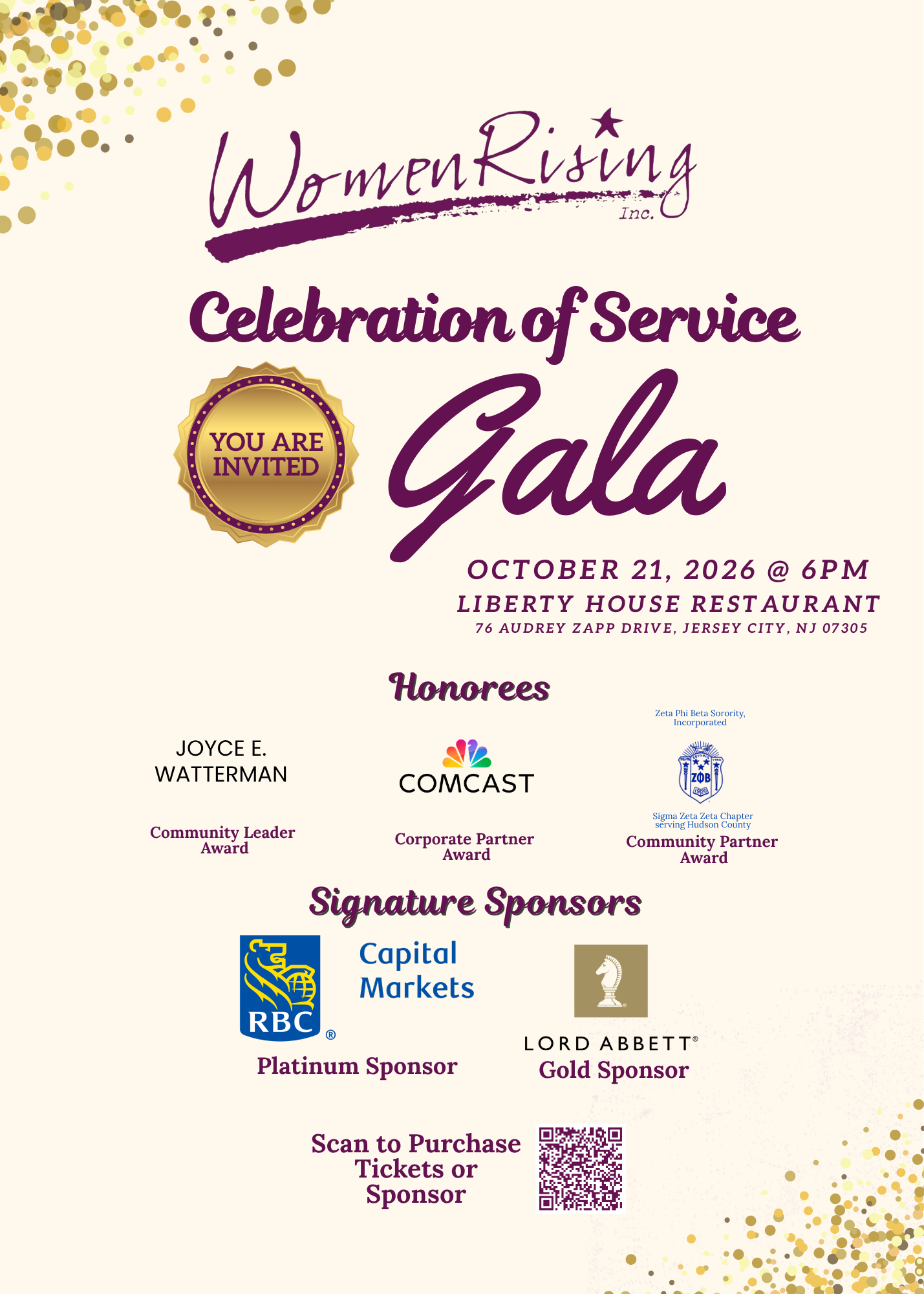 WomenRising Celebration of Service Gala