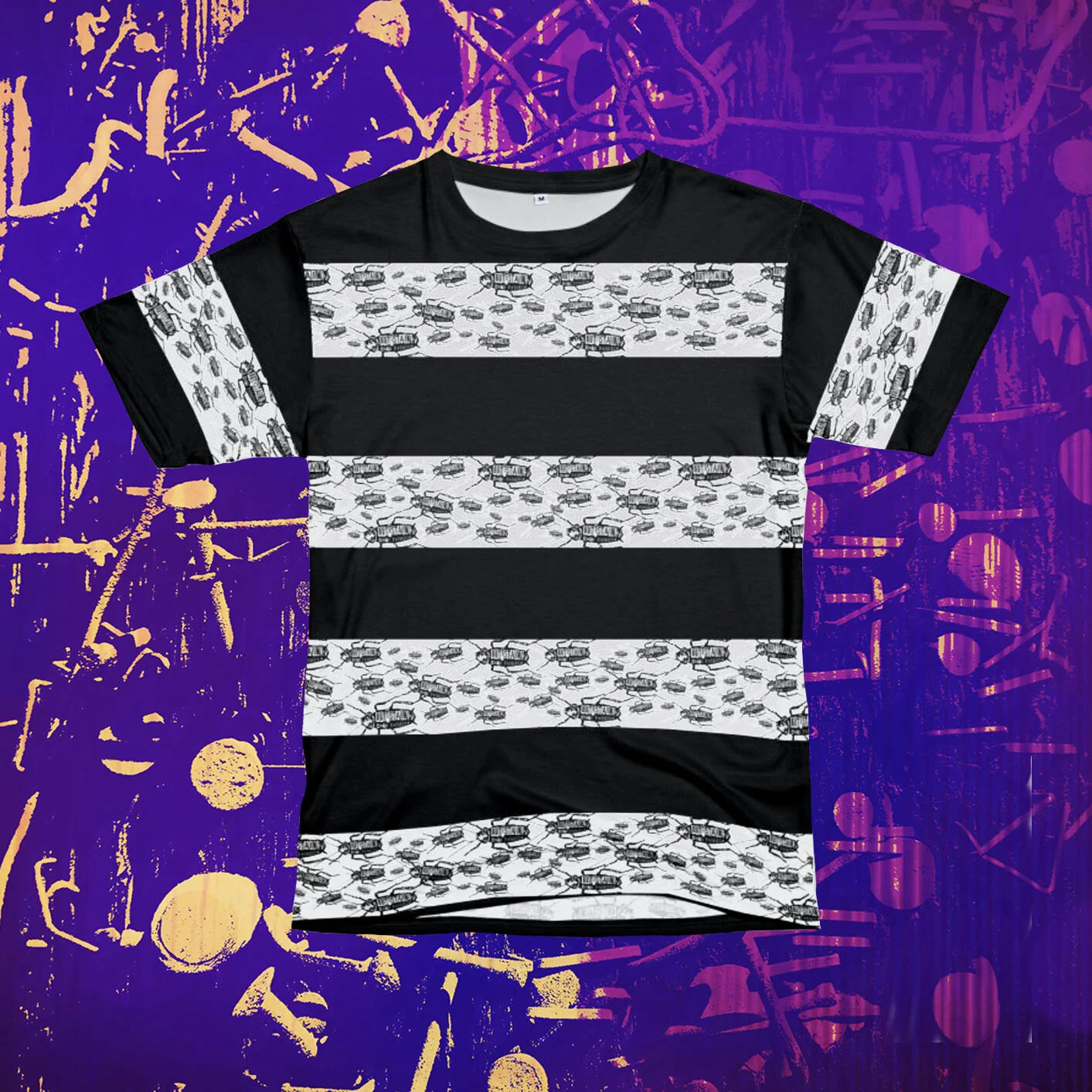 SURF ROACH STRIPED TEE