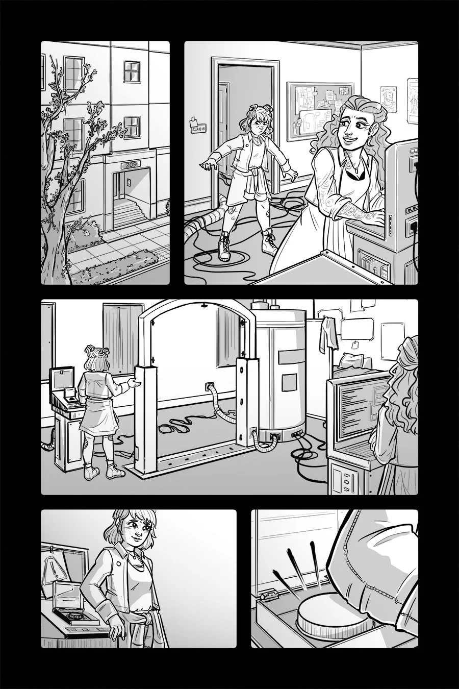'Shadows' page 4
