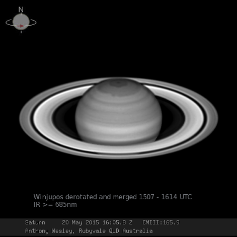 "Side Walk Astronomy" Saturn from the Sidewalk!
