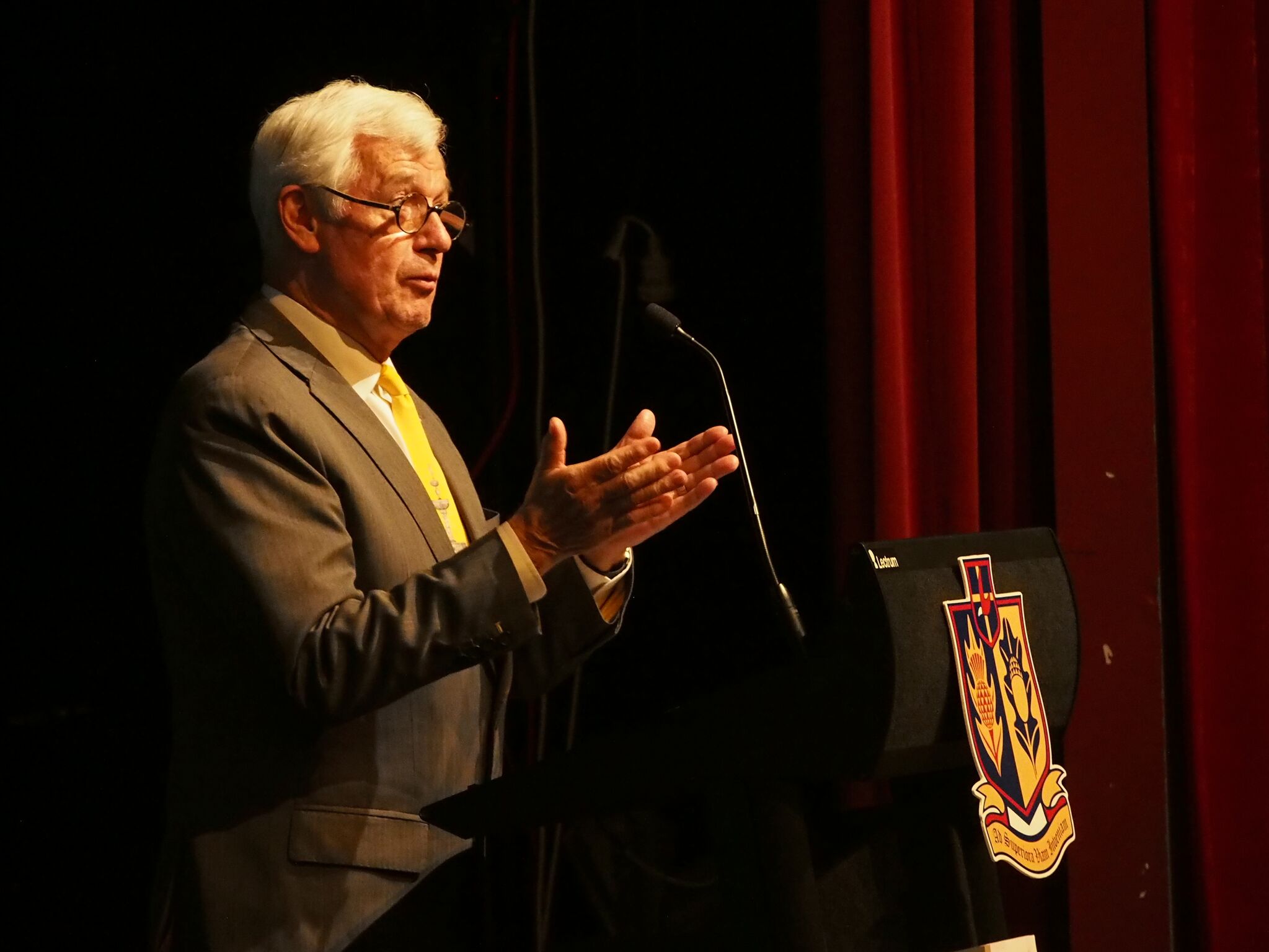 Julian Burnside AO QC at Launceston College