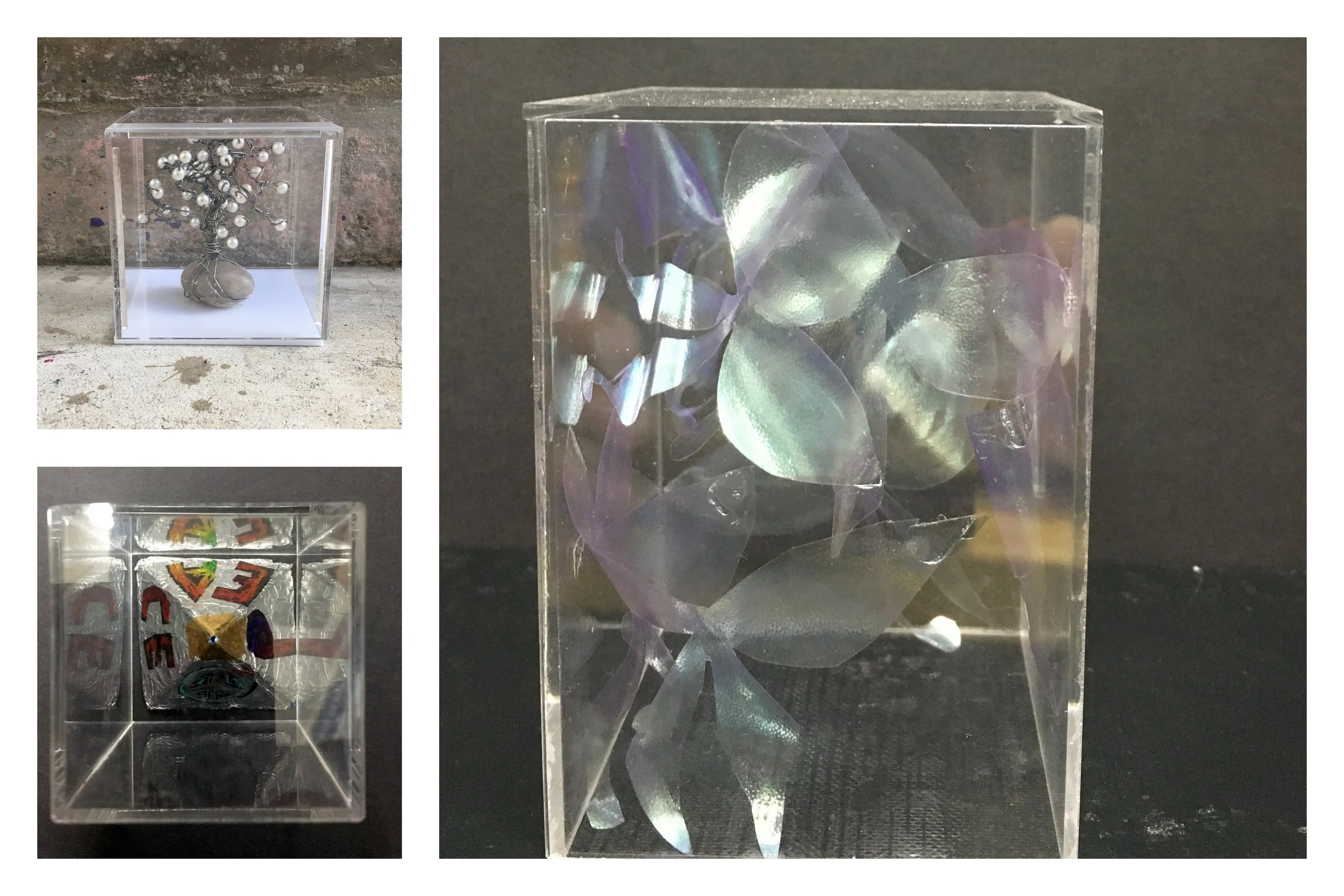 Just some of the Peace works in the mini arts trail being launched on the 5th August 2pm.  Artists Sonja Hindrum, Bree Causin-Szolna, Sunny Day