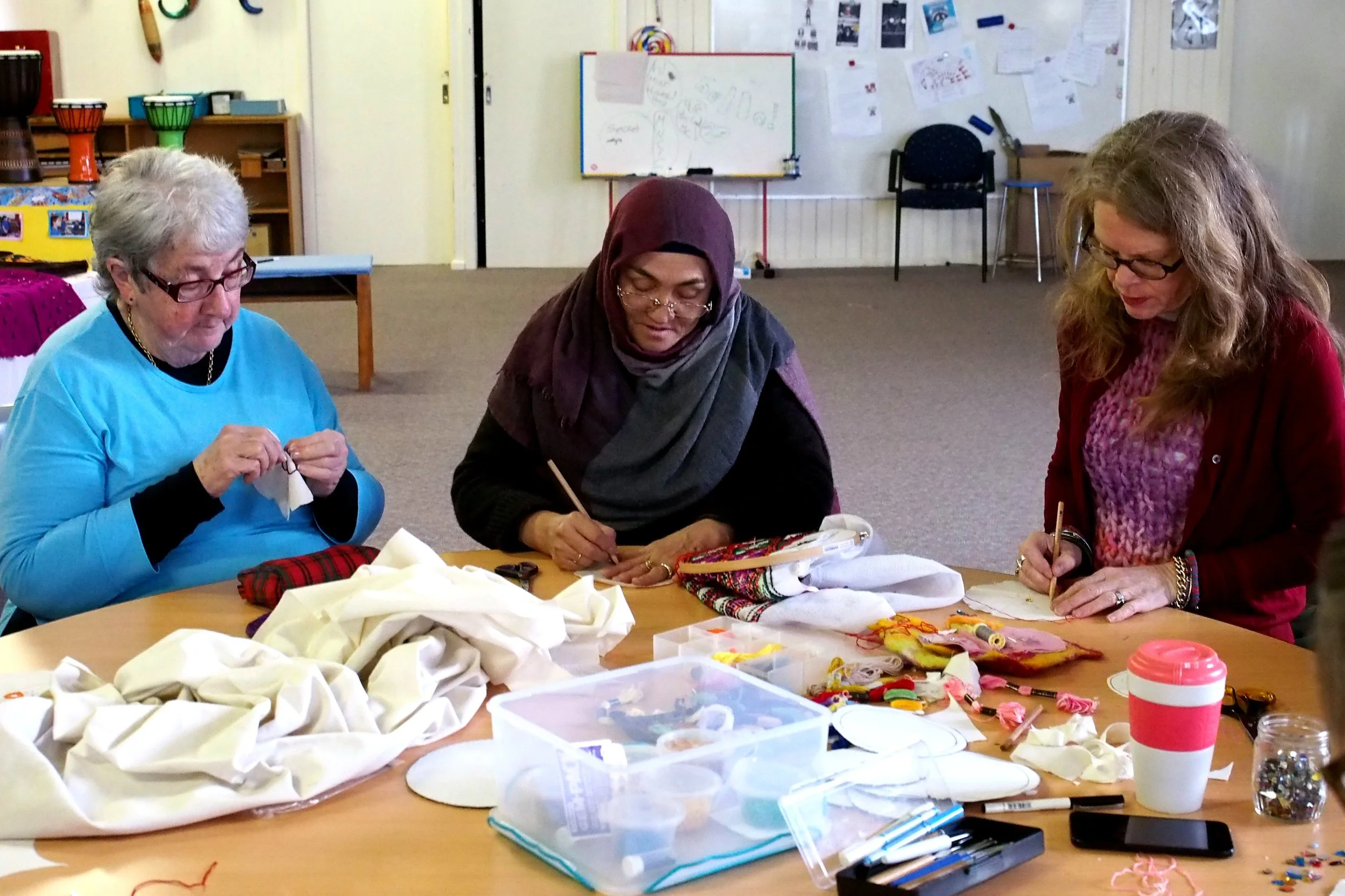 Afghan Embroidery Workshop