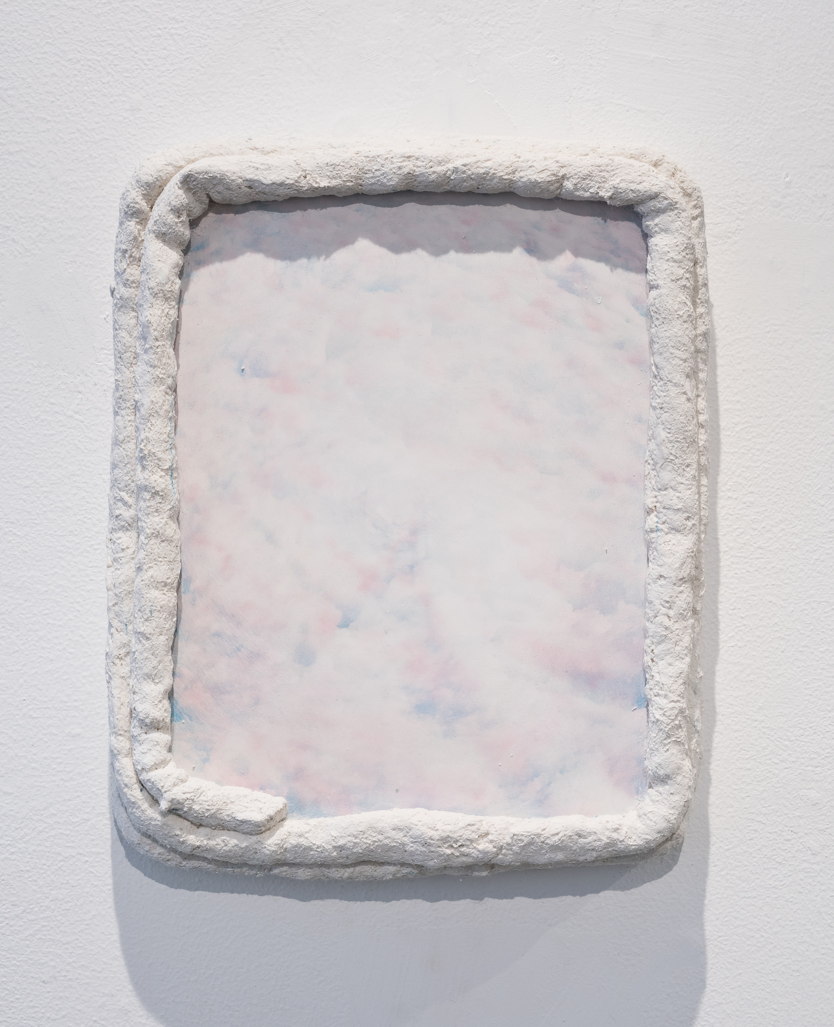  Title: Snow State  Date: 2018  Medium: Hydrocal, drystone, inkjet transfer, felted rope  Dimensions: 11.5”H x 9.5”W  Location: Gallery Route One  Price History: $75  Show History: Melting Point-Gallery Route One  Notes: 