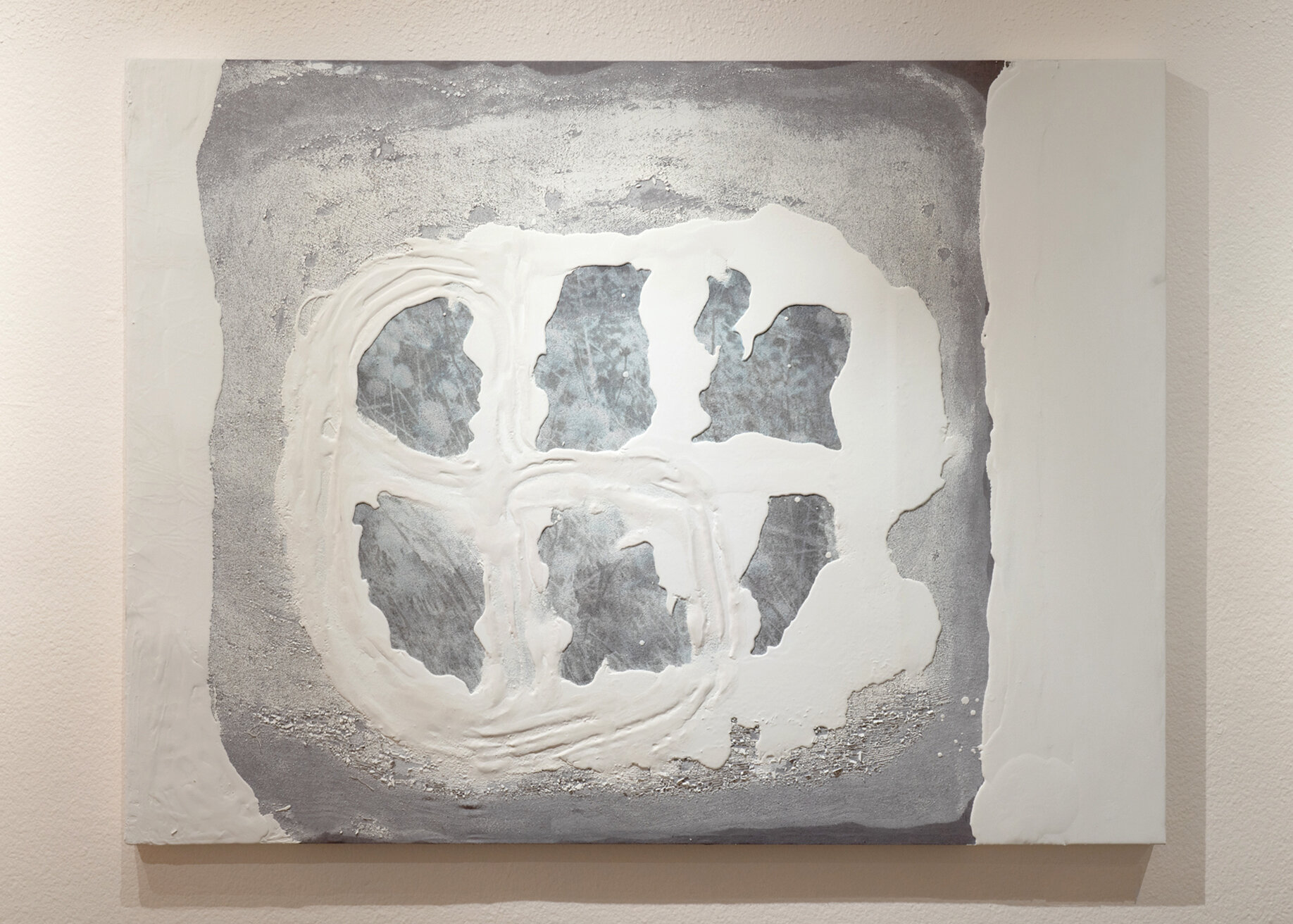  They Don’t Make Spring Like they Used To  2019  Plaster, inkjet print transfer, cotton fabric  _” x _”  $900   