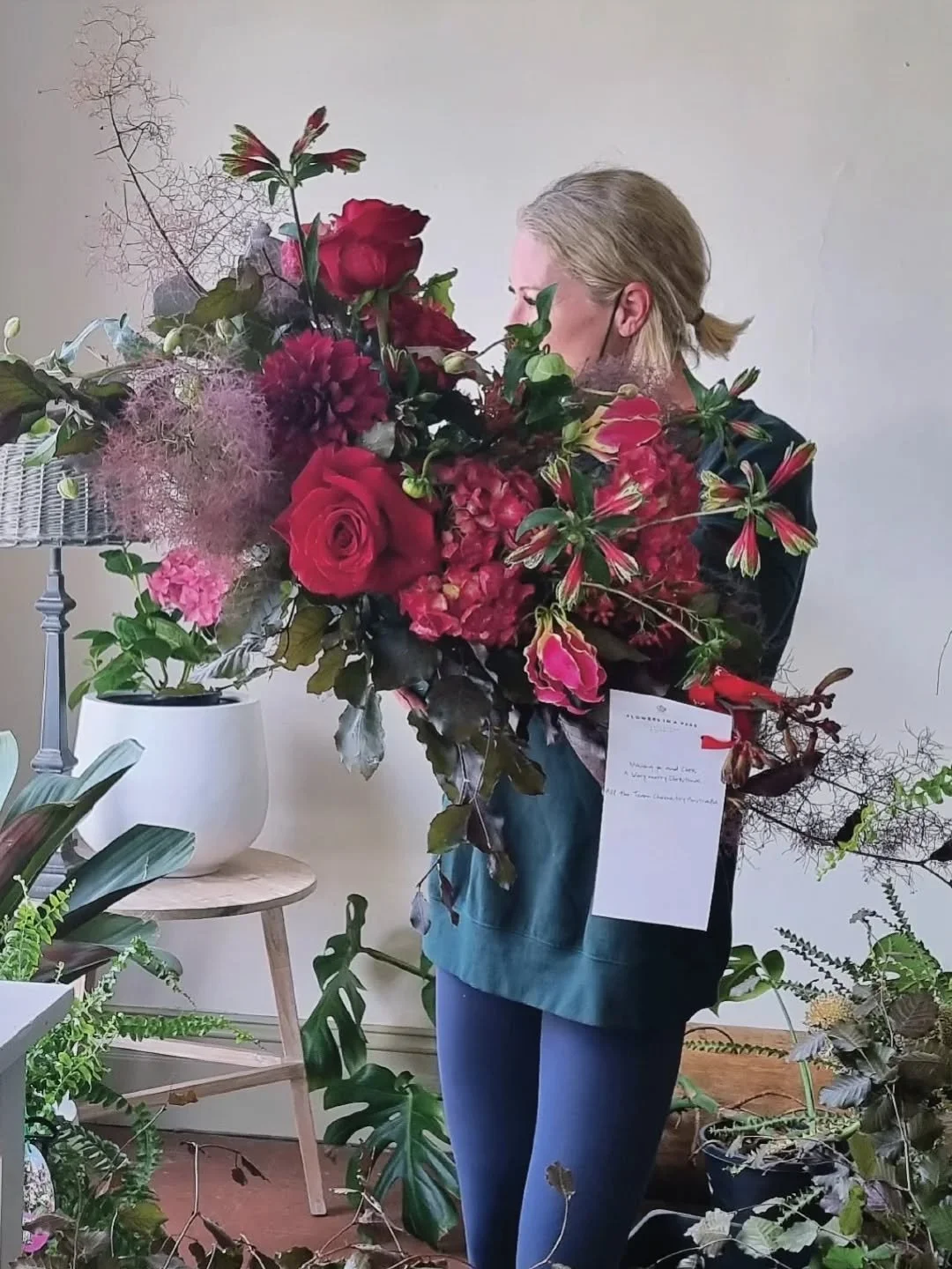 R U B Y  R E D ❤️
For Mum&hellip; the heart of everything we do.

Our ruby red bouquet is rich, elegant and full of love &mdash; a beautiful way to honour the strength,  warmth and devotion she gives every day.

Deep crimson tones,  thoughtfully gath