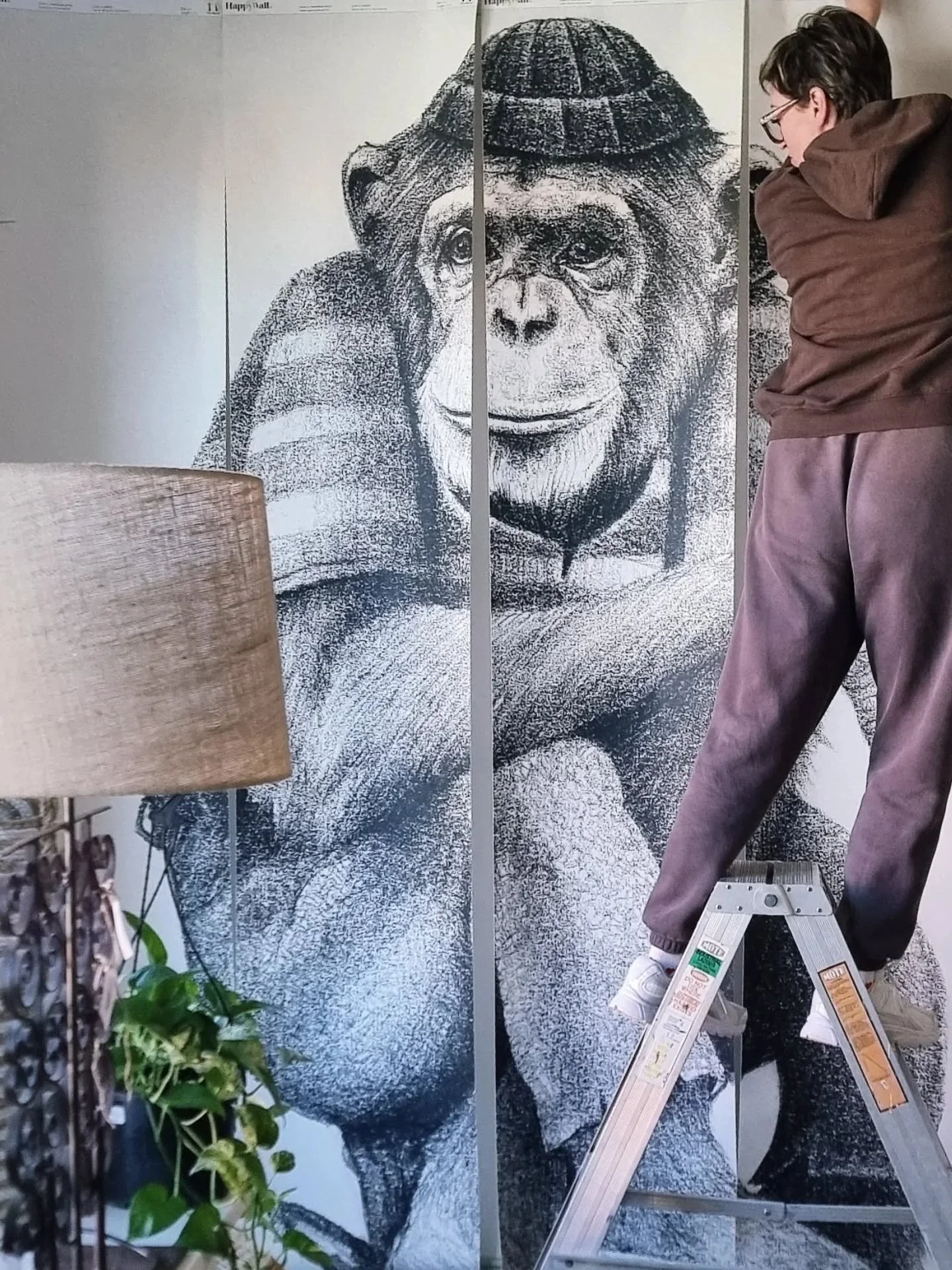 O U R  N E W  S H O P  M A S C O T
Measured twice, cut once&hellip; and we couldn&rsquo;t be happier with how he turned out.

Our newest wall addition has brought a little edge, plenty of personality, a little charm, and a whole lot of fun into the s