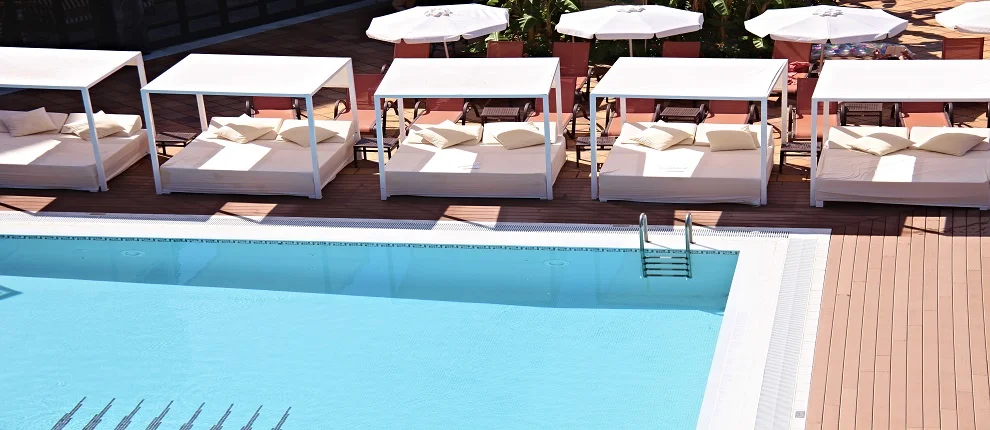 Pool, Serrano Palace.