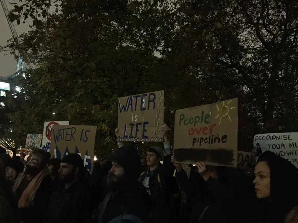 Sacred Stone Camp UK Solidarity Event. Photo by Lucy Tobias