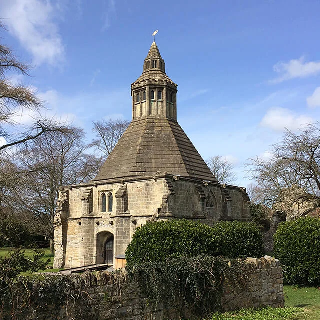 The Abbot’s Kitchen at Glastonbury Abbey
