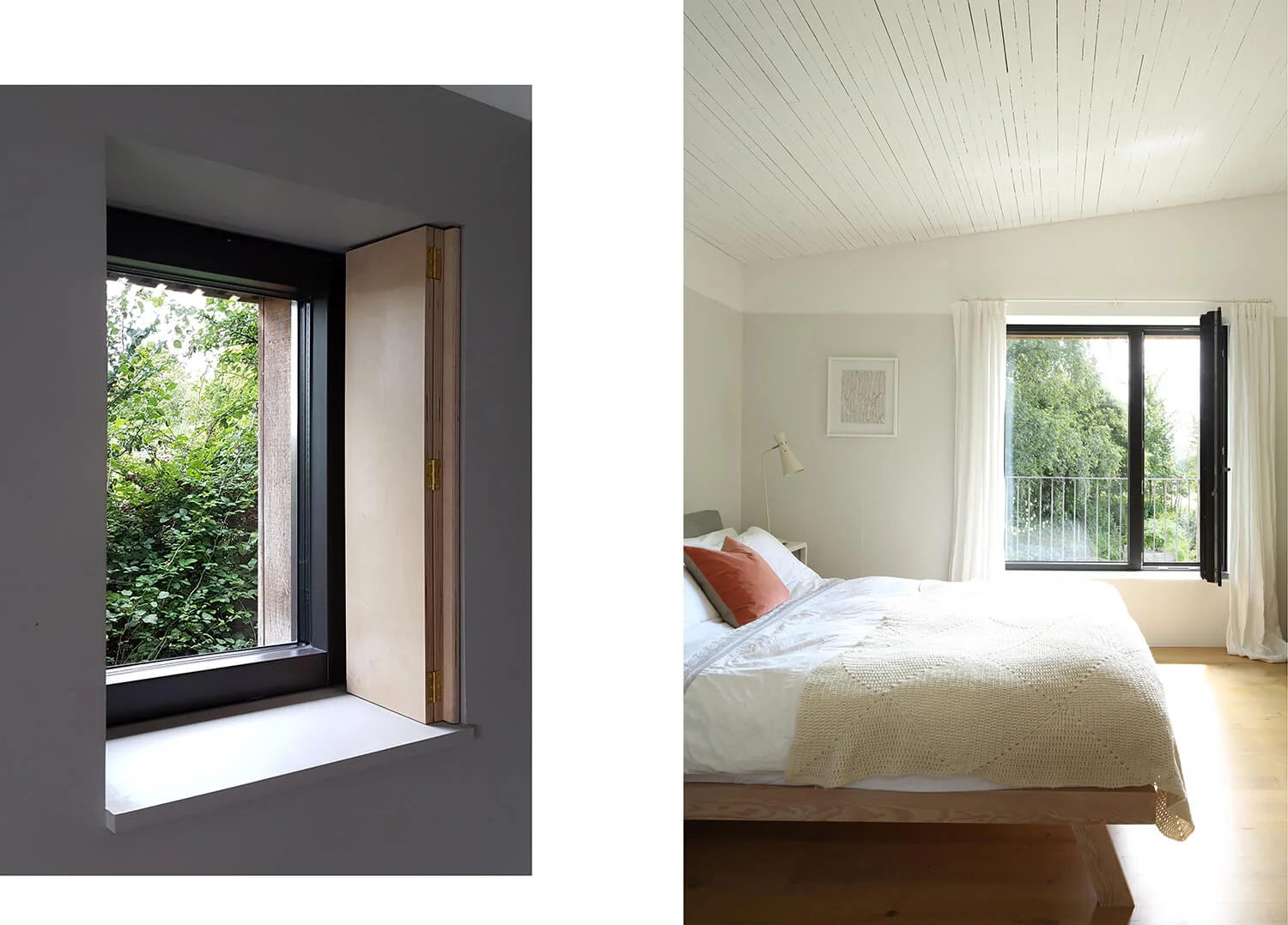 Dundon Passivhaus - Thick walls and deep window reveals