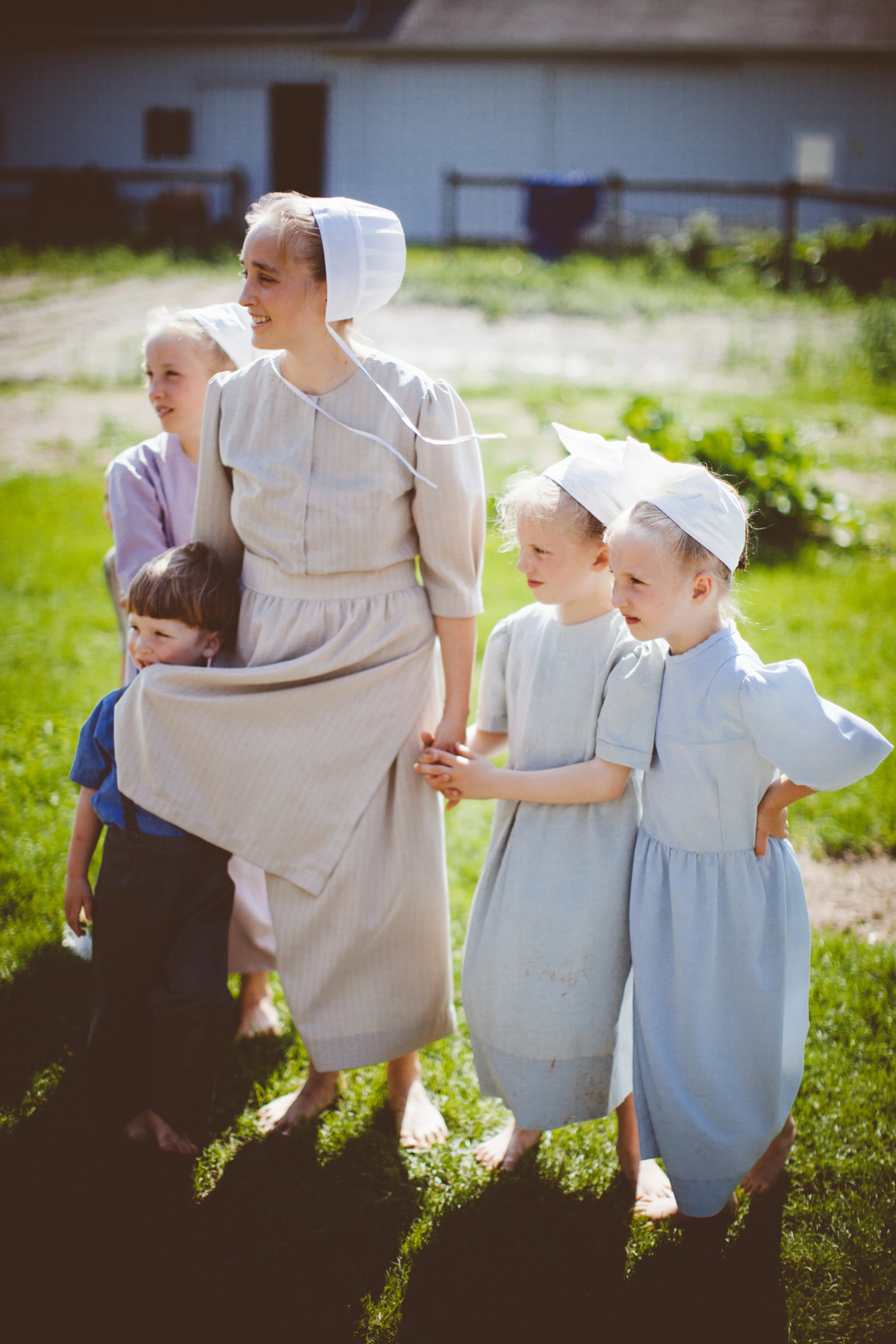 Amish Family-Pennsylvania/USA