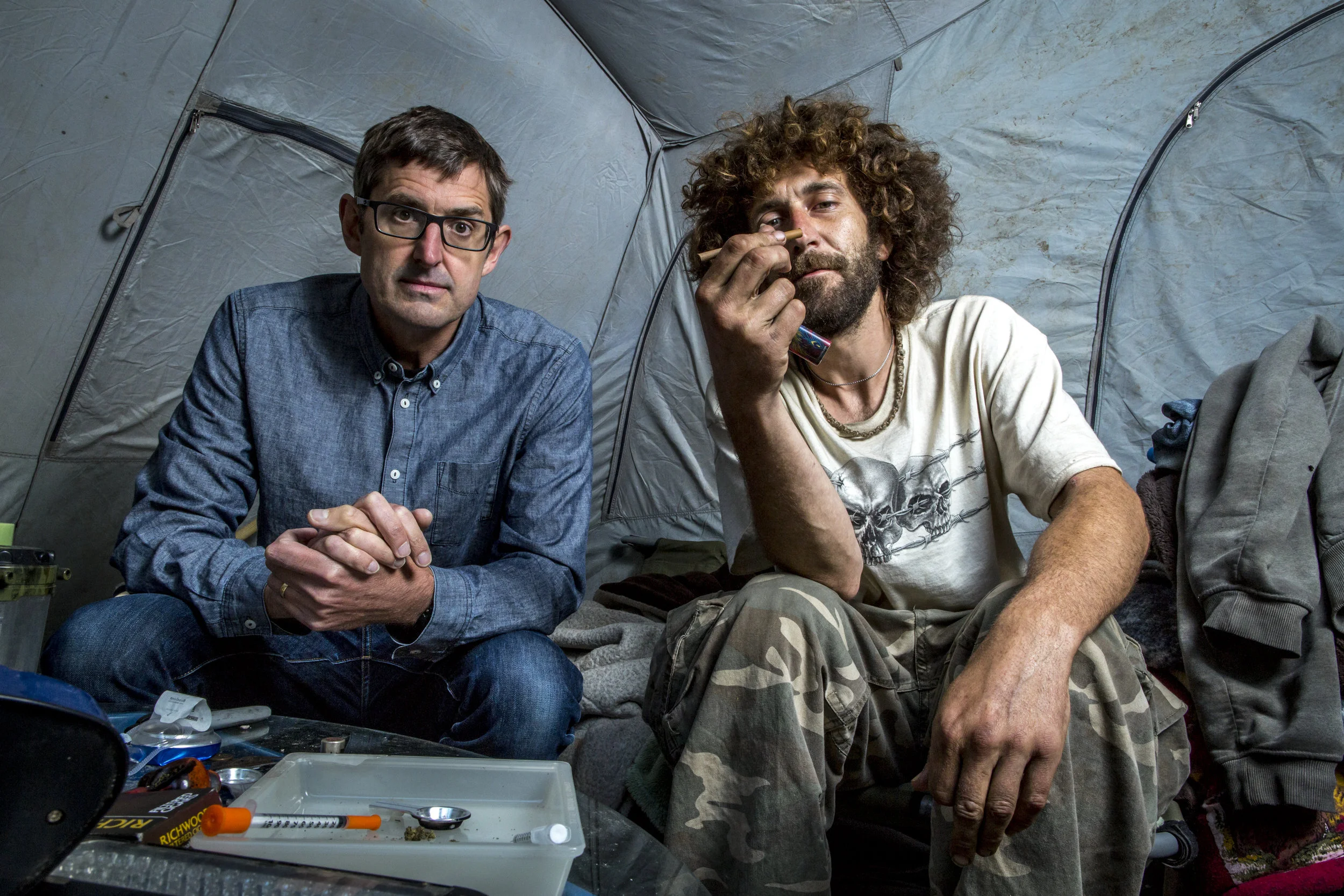 LOUIS THEROUX-HEROIN TOWN/BBC