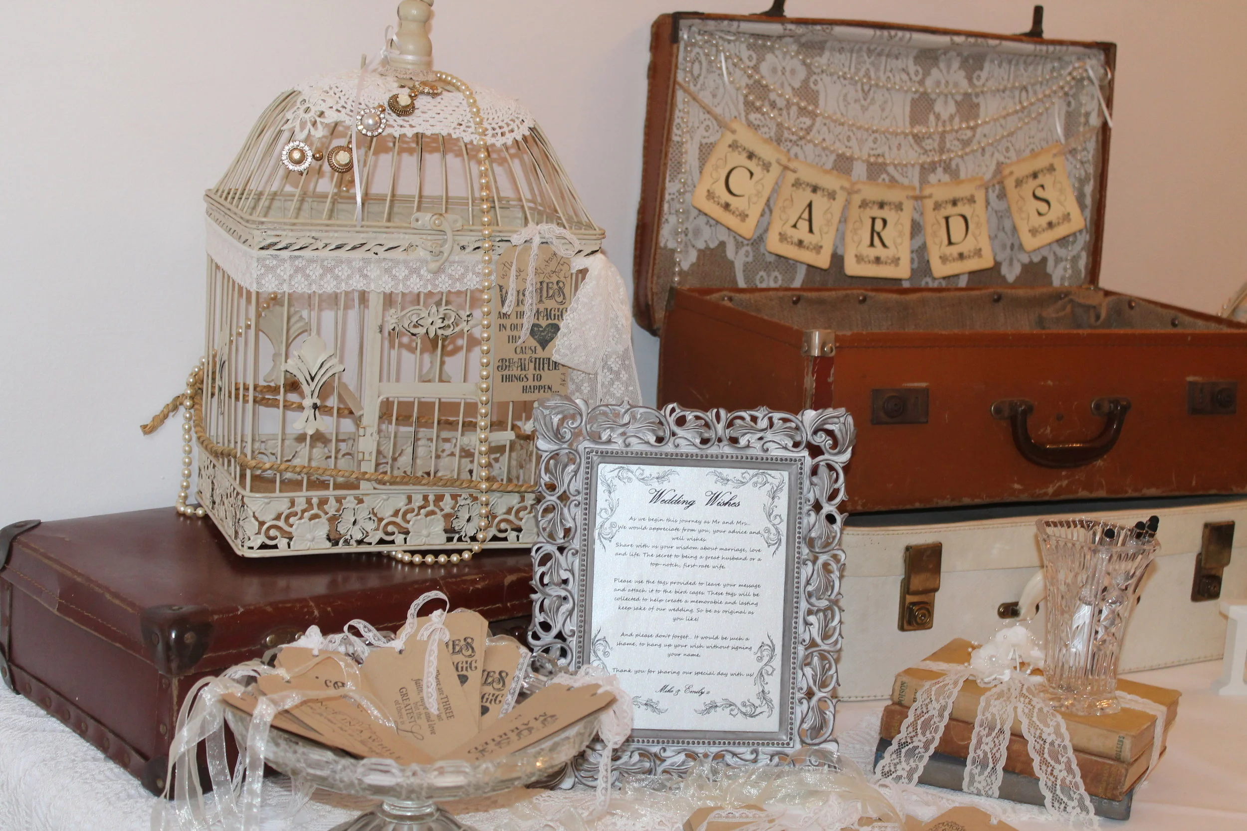 Cards case and guest book table.JPG
