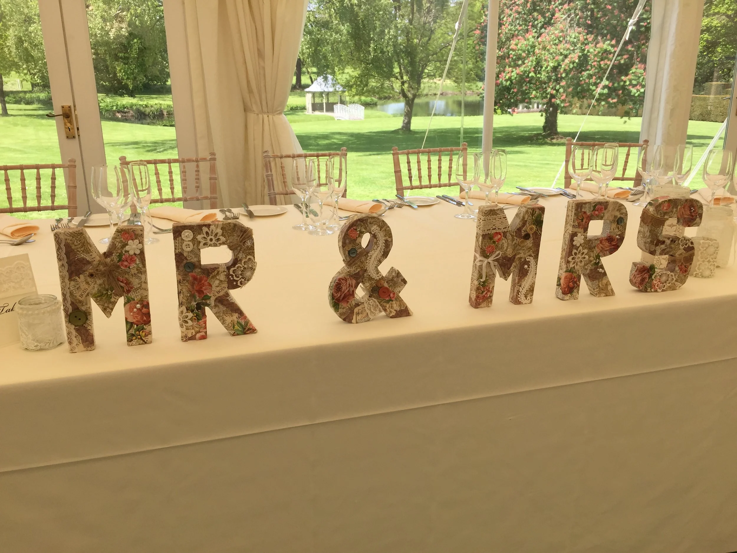 Inventory - mr and mrs decoupage letters.JPG