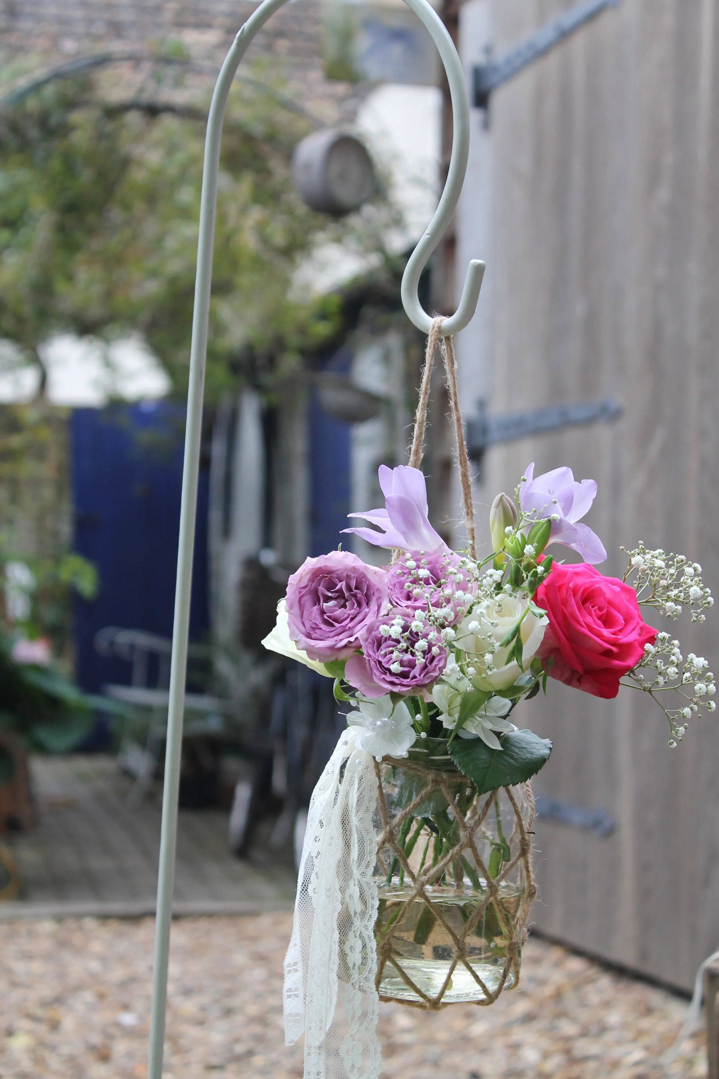 shepherds crooks and hanging jars.JPG