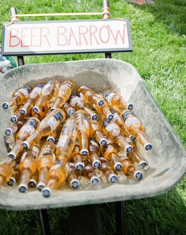 Beer barrow for hire 