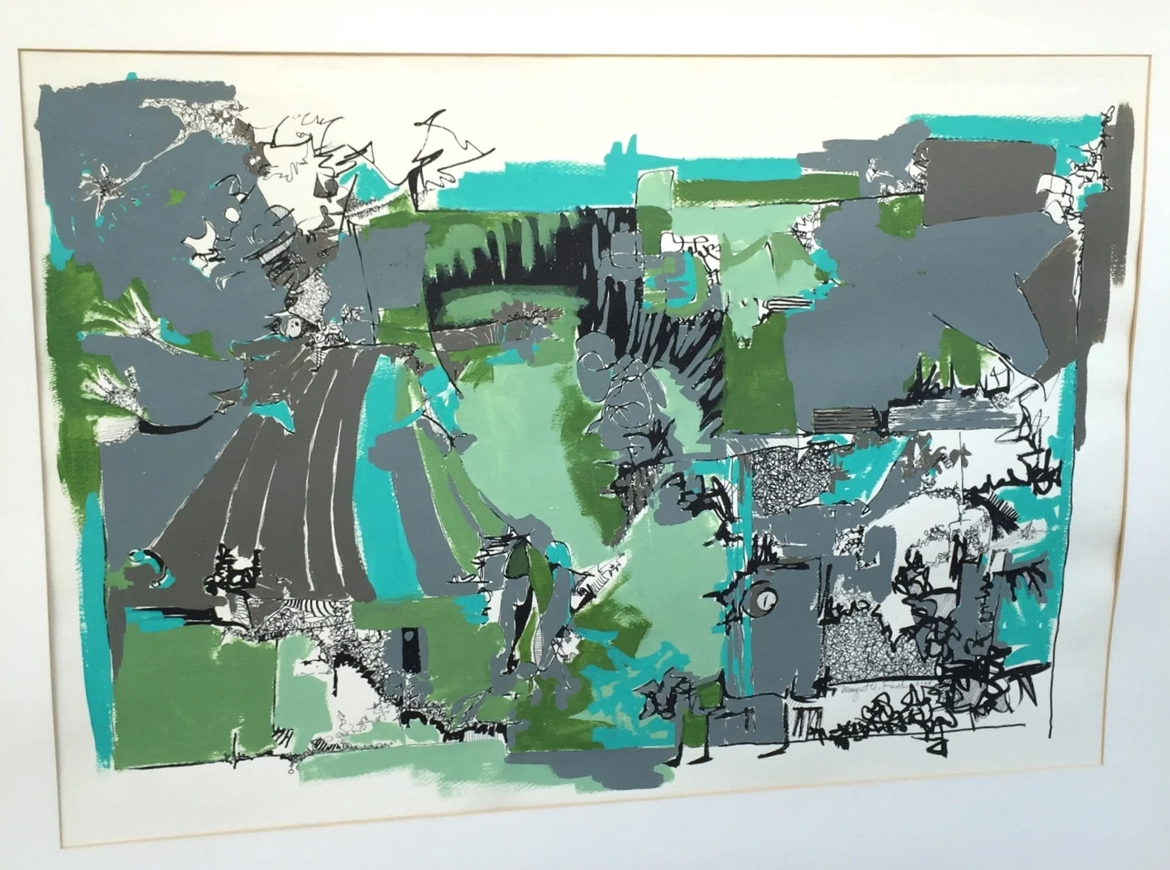 Large Gouache
