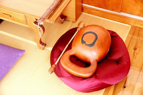 The Mok-Tak is a wooden instrument from Korea traditionally used for chanting.