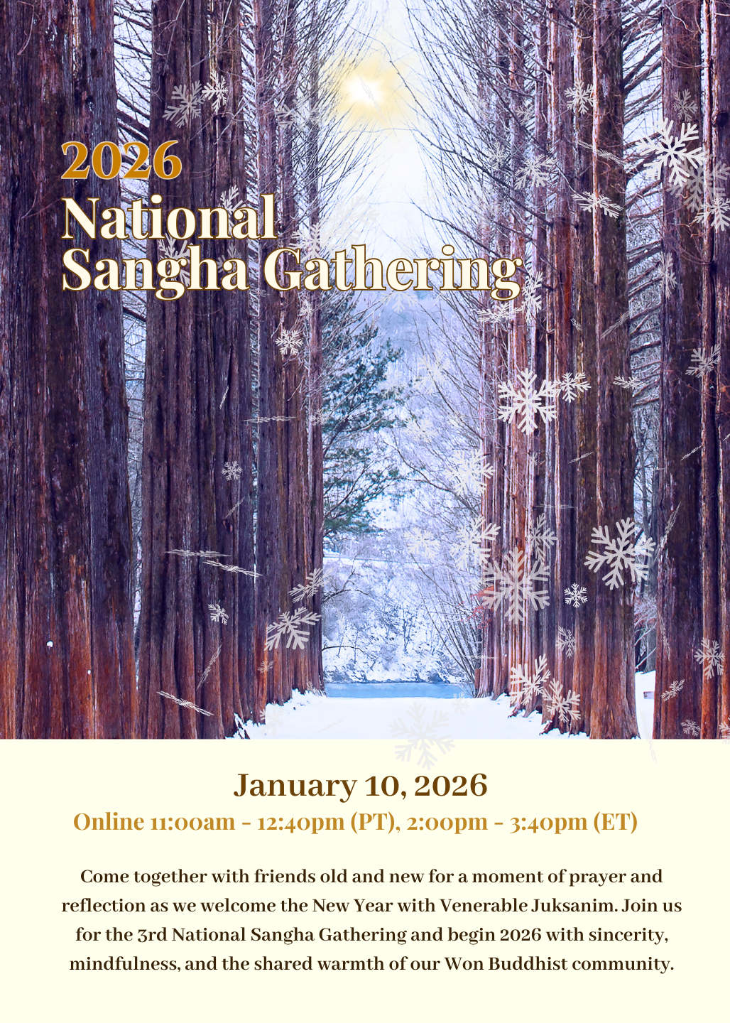 2026 National Sangha Gathering
