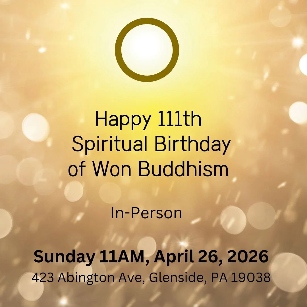 2026 Celebration of Great Enlightenment Day in Won Buddhism