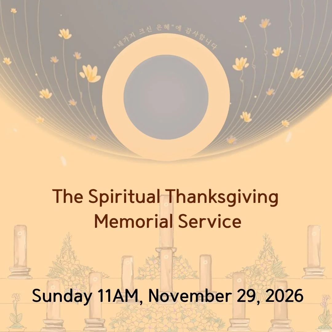 The Spiritual Thanksgiving Memorial Service